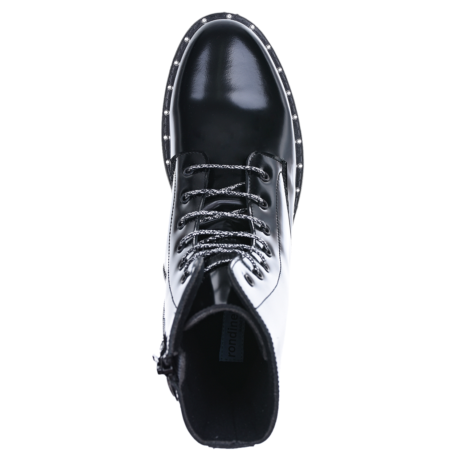 Черные ботинки с подкладкой из флиса Rondinella детские, размер 30, цвет черный - фото 5