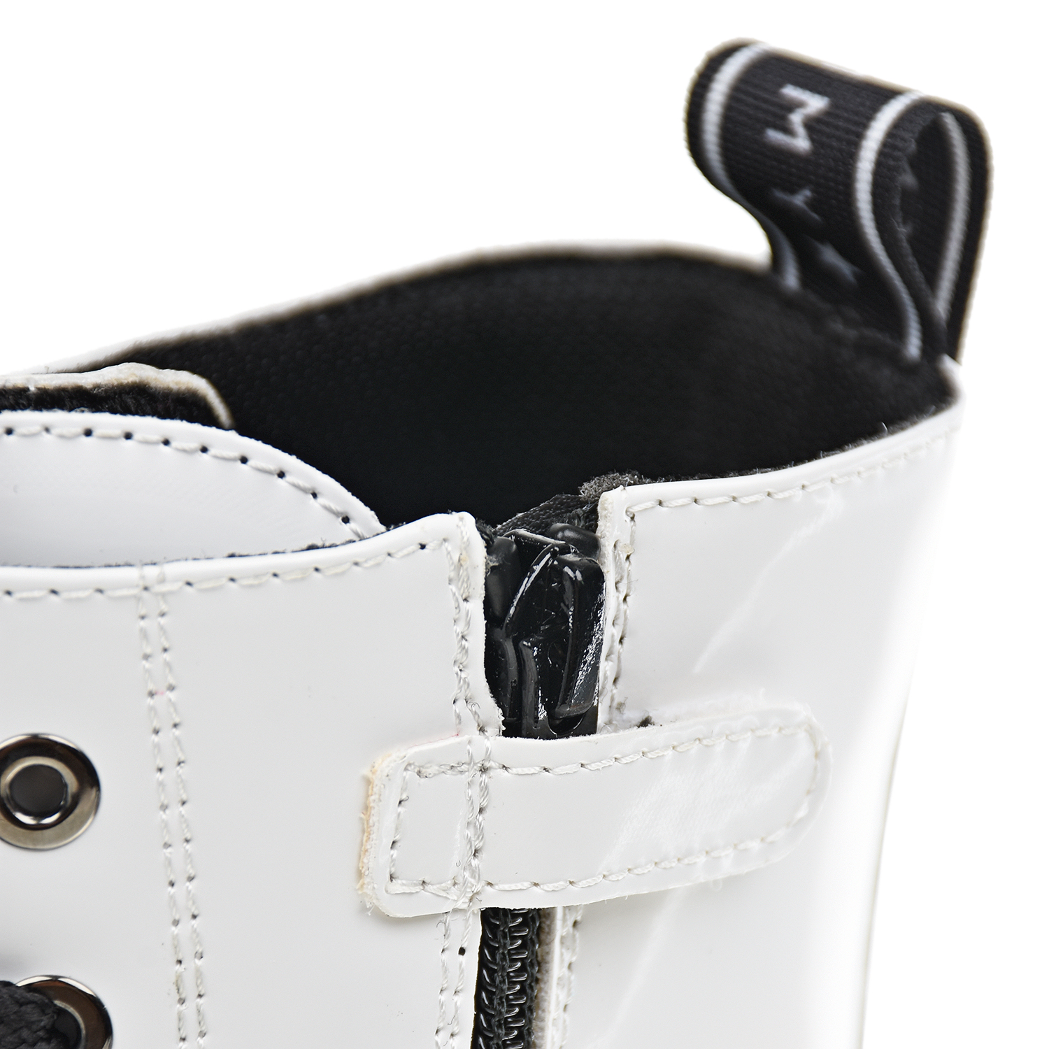 Высокие белые ботинки Tommy Hilfiger детские, размер 30, цвет белый - фото 7