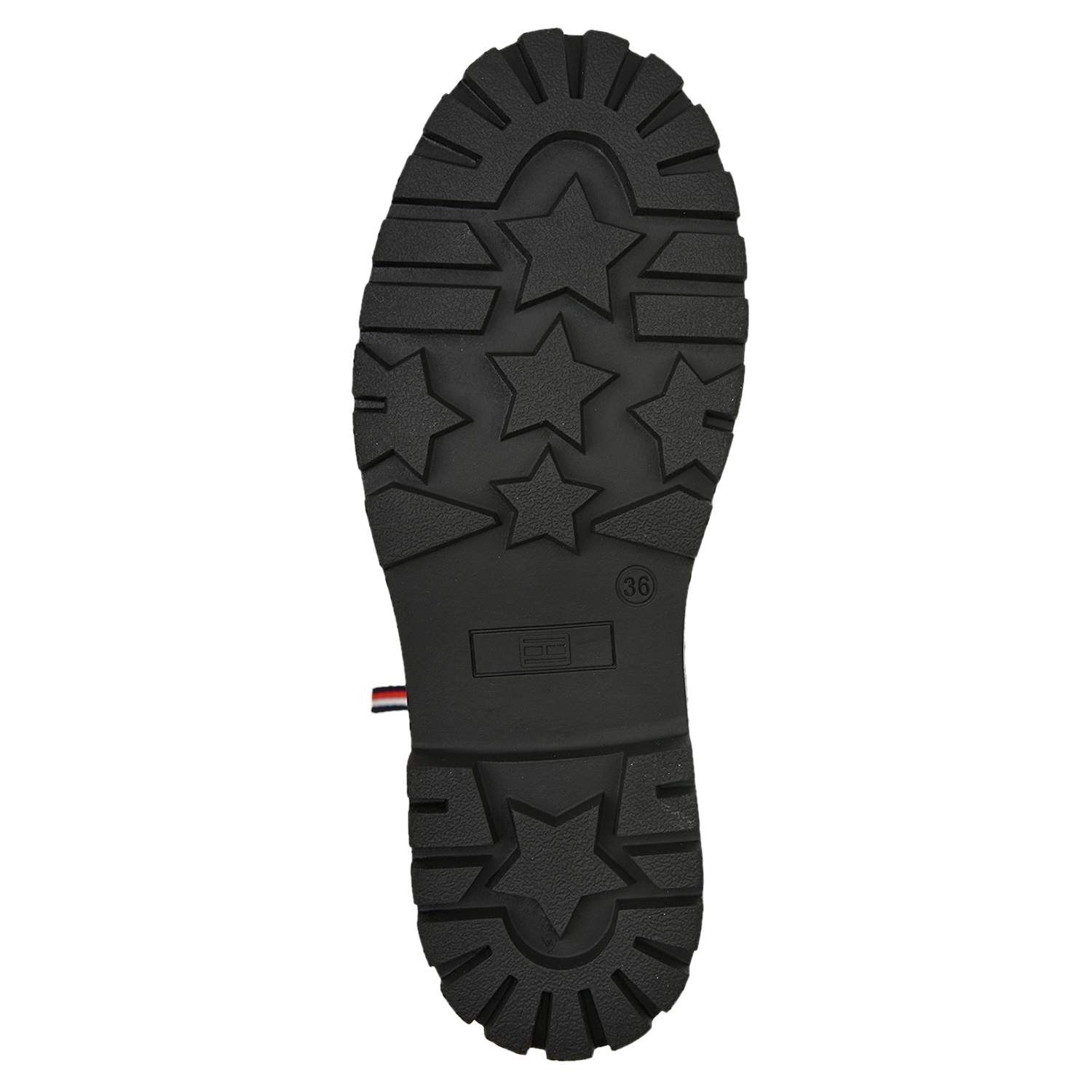 Высокие ботинки с шерстяной подкладкой Tommy Hilfiger детские, размер 37, цвет черный - фото 7