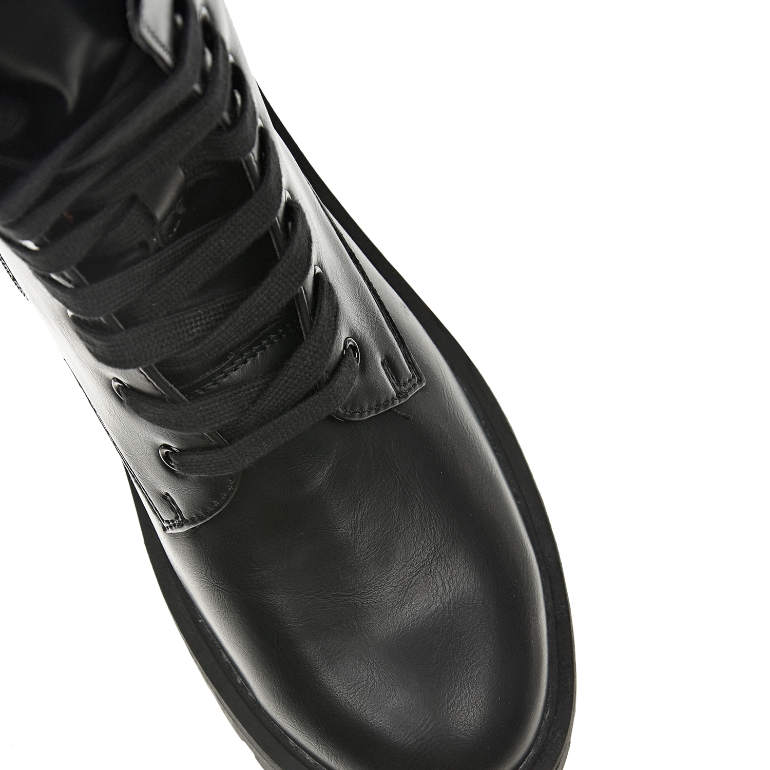 Высокие ботинки с шерстяной подкладкой Tommy Hilfiger детские, размер 37, цвет черный - фото 8