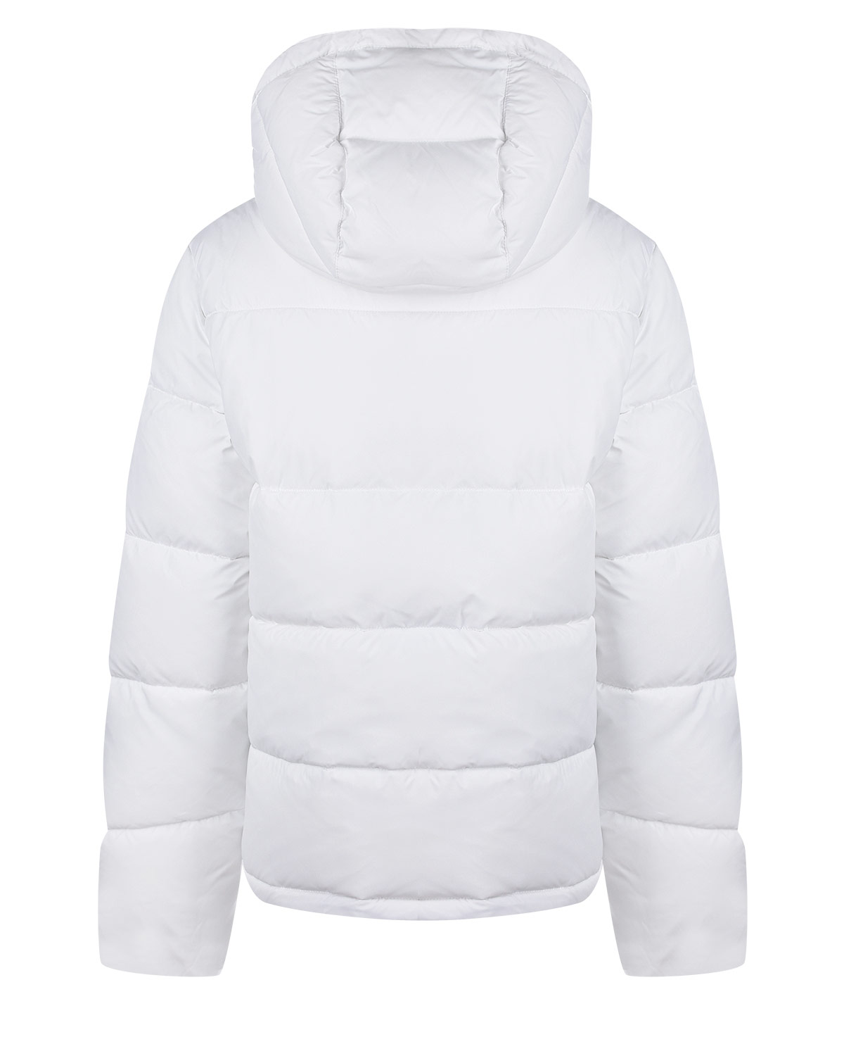 Белая стеганая куртка с логотипом Calvin Klein детская, размер 140, цвет белый - фото 2