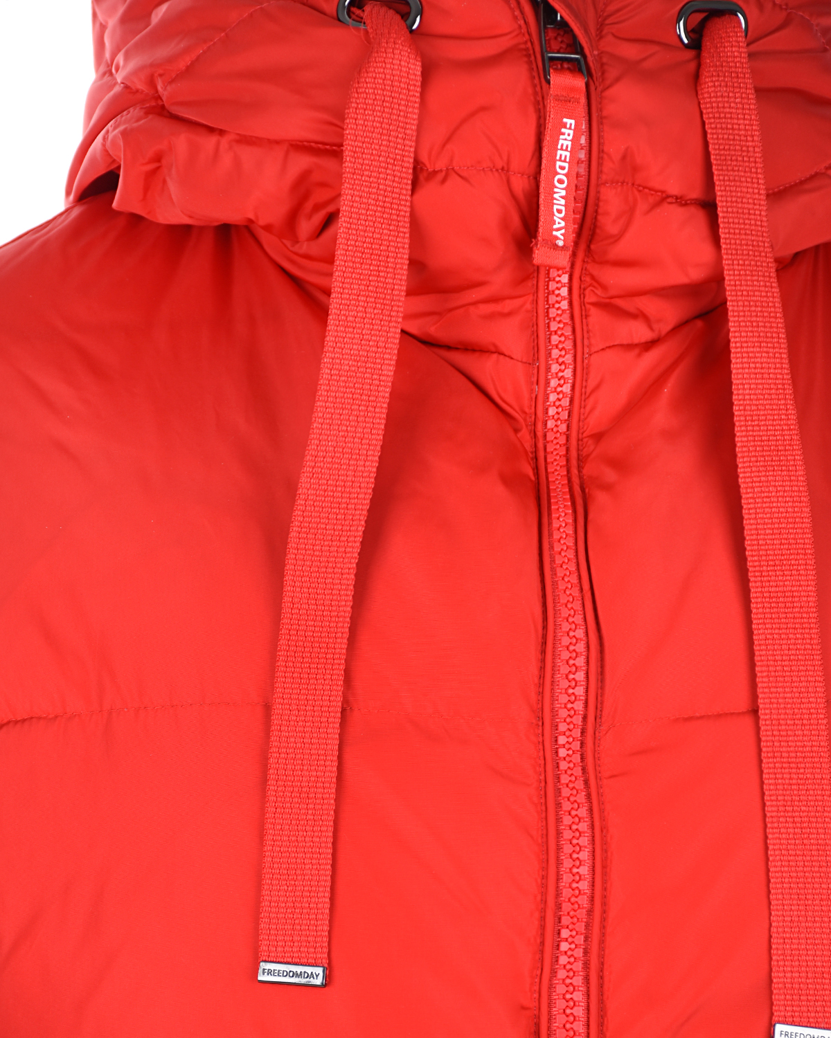 Красная куртка с контрастной подкладкой Freedomday, размер 38, цвет красный - фото 7