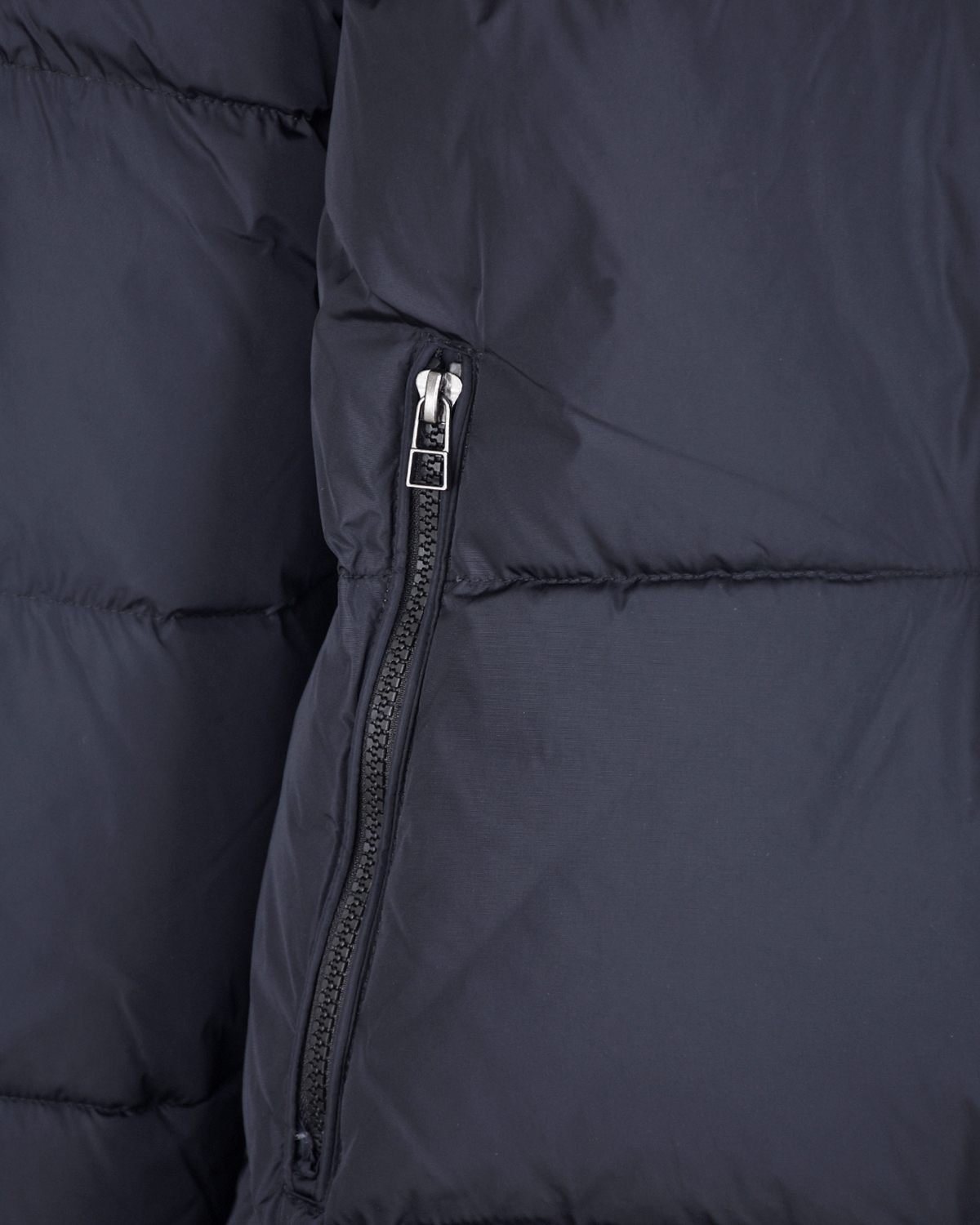Черное пуховое пальто с высоким воротником Freedomday, размер 42, цвет черный - фото 9