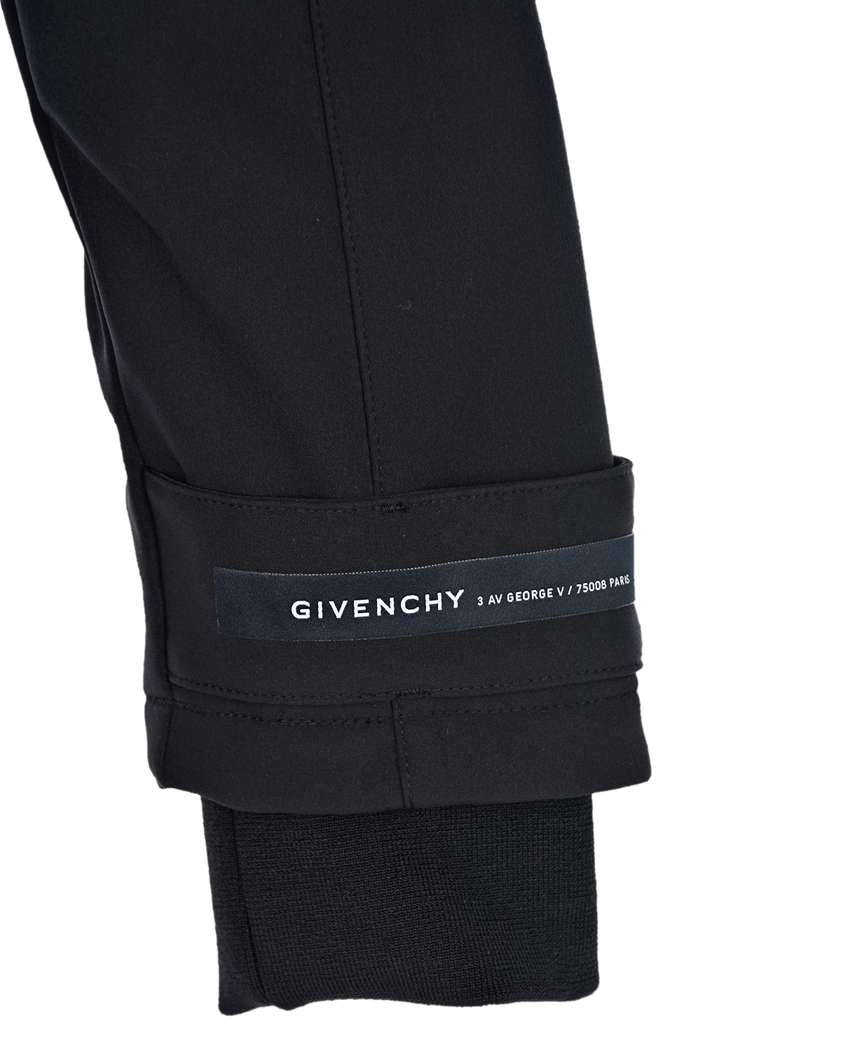 Черное пальто с отделкой из эко-меха Givenchy детское, размер 116, цвет черный - фото 4
