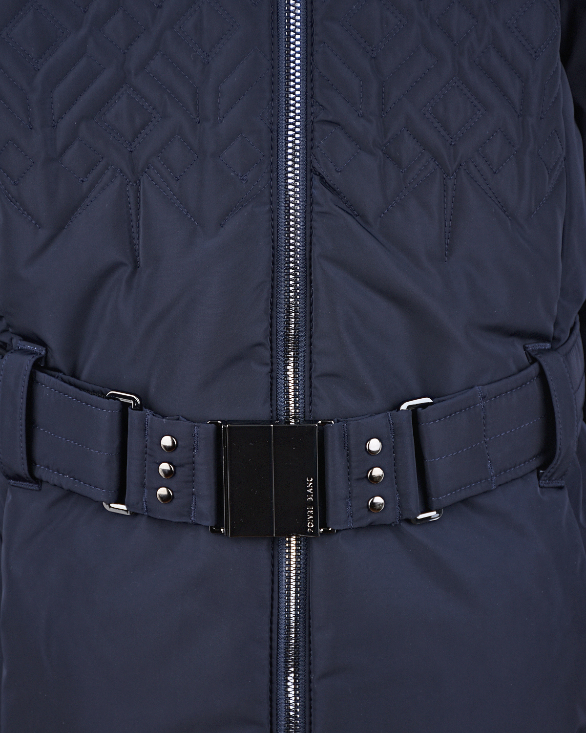 Темно-синяя куртка с прострочкой Poivre Blanc детское, размер 128, цвет синий - фото 6