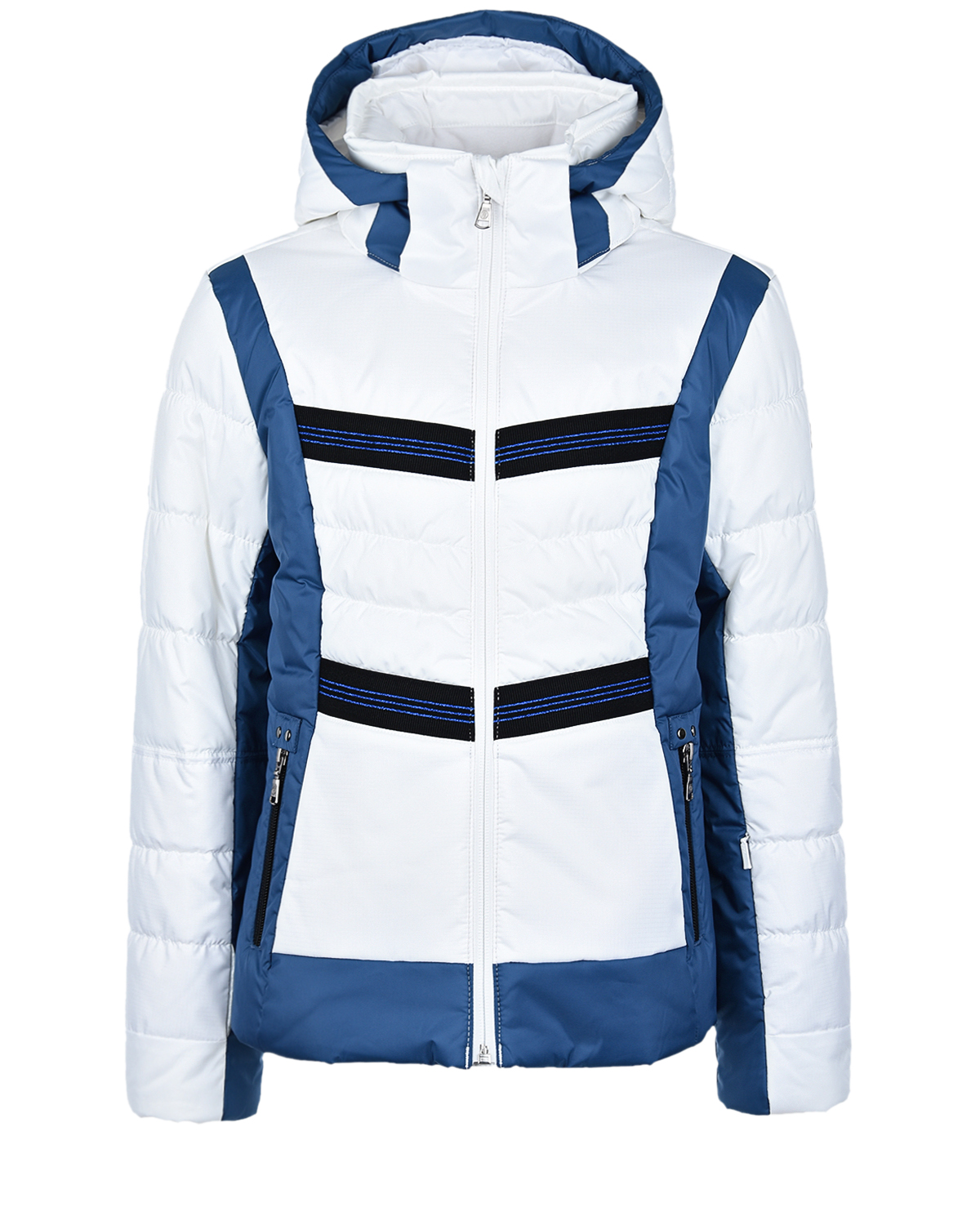 Бело-синий горнолыжный комплект для девочек Poivre Blanc детское, размер 140, цвет нет цвета - фото 2