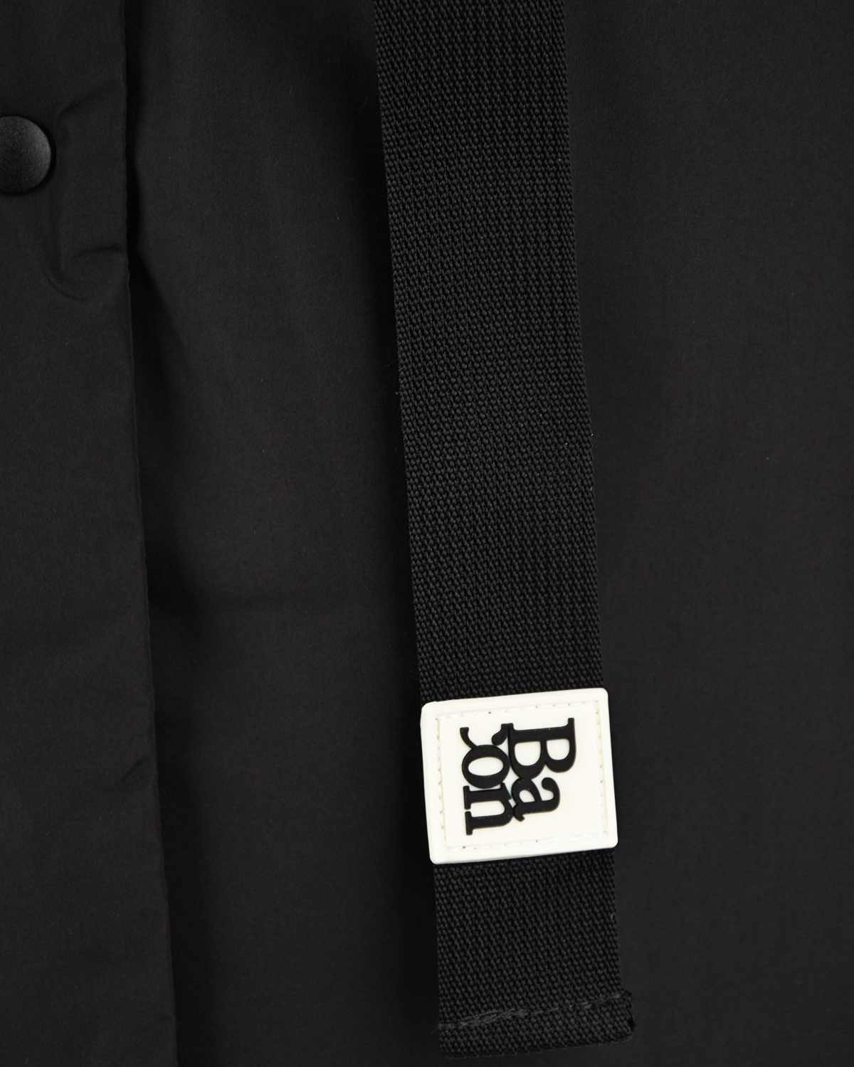 Черная демисезонная куртка Bacon детская, размер 164, цвет черный - фото 4