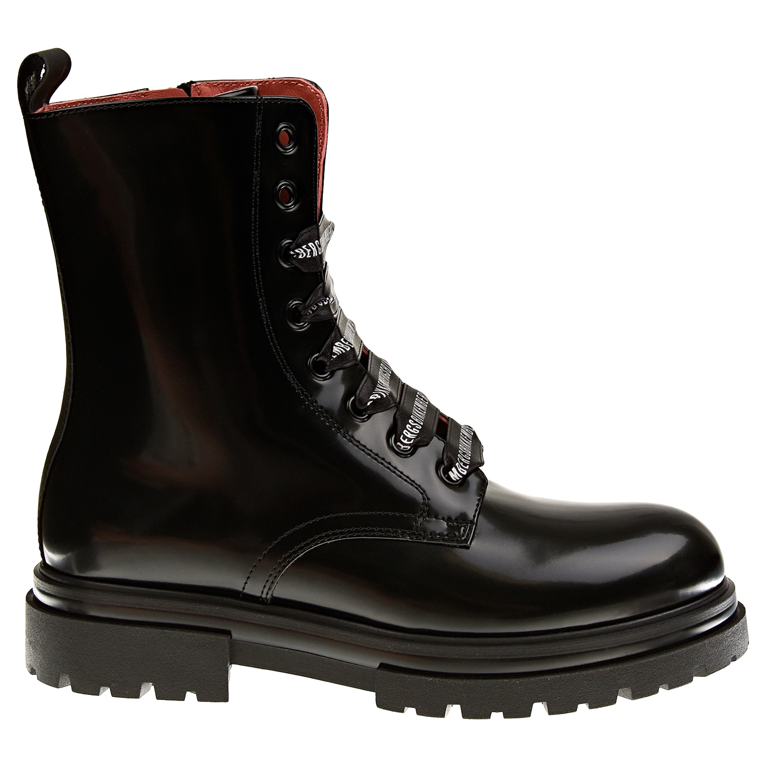 Высокие ботинки с логотипом на шнурках Bikkembergs детские, размер 38, цвет черный - фото 2