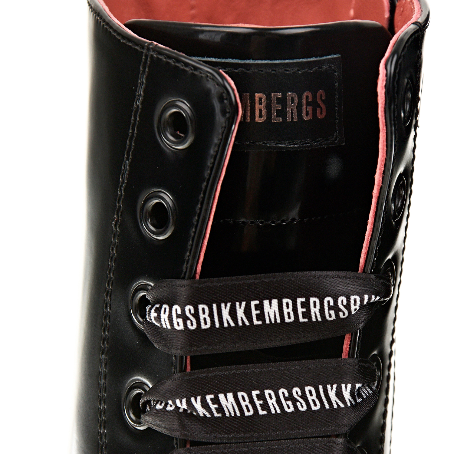 Высокие ботинки с логотипом на шнурках Bikkembergs детские, размер 38, цвет черный - фото 6
