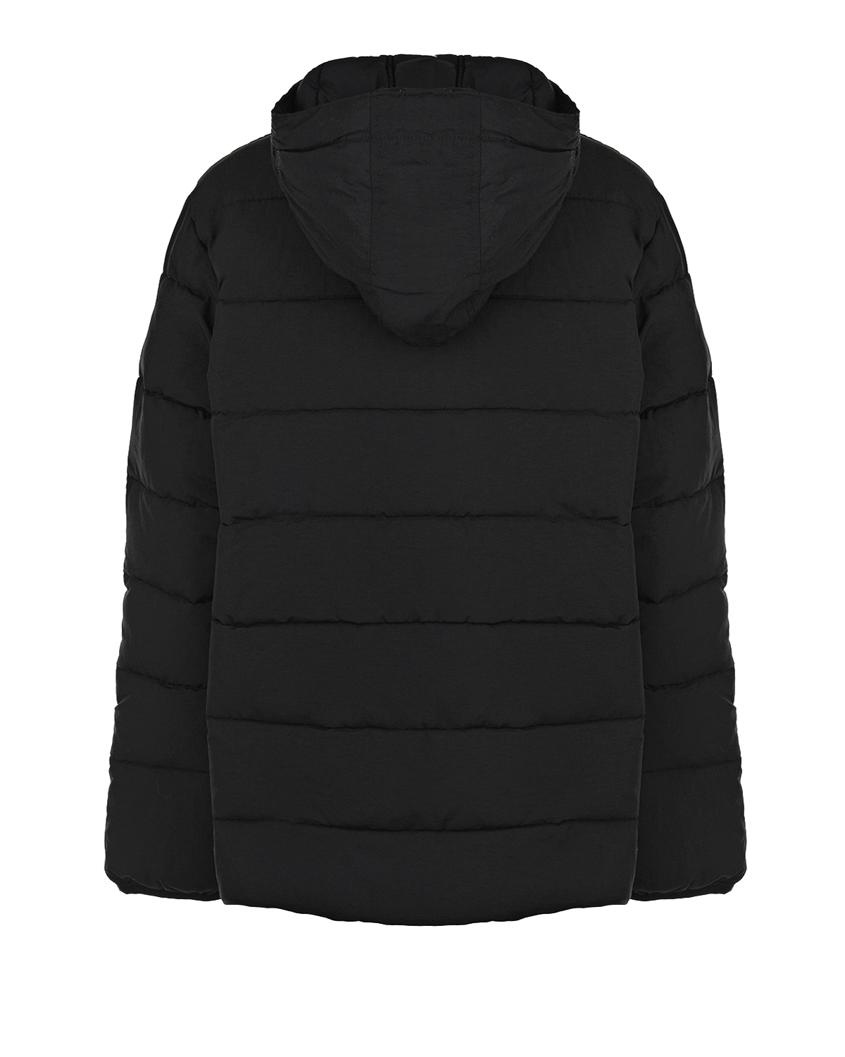 Черная куртка-трансформер Calvin Klein детская, размер 152, цвет черный - фото 4
