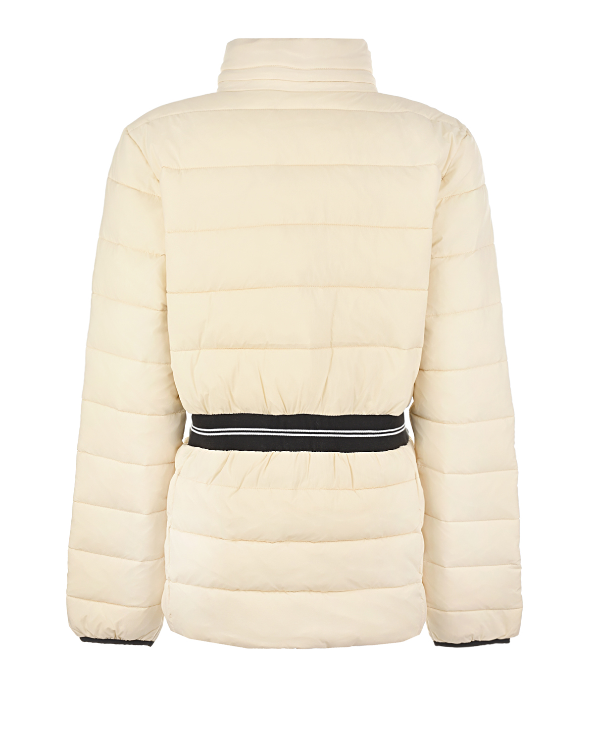 Стеганая куртка кремового цвета Calvin Klein детская, размер 152 - фото 2