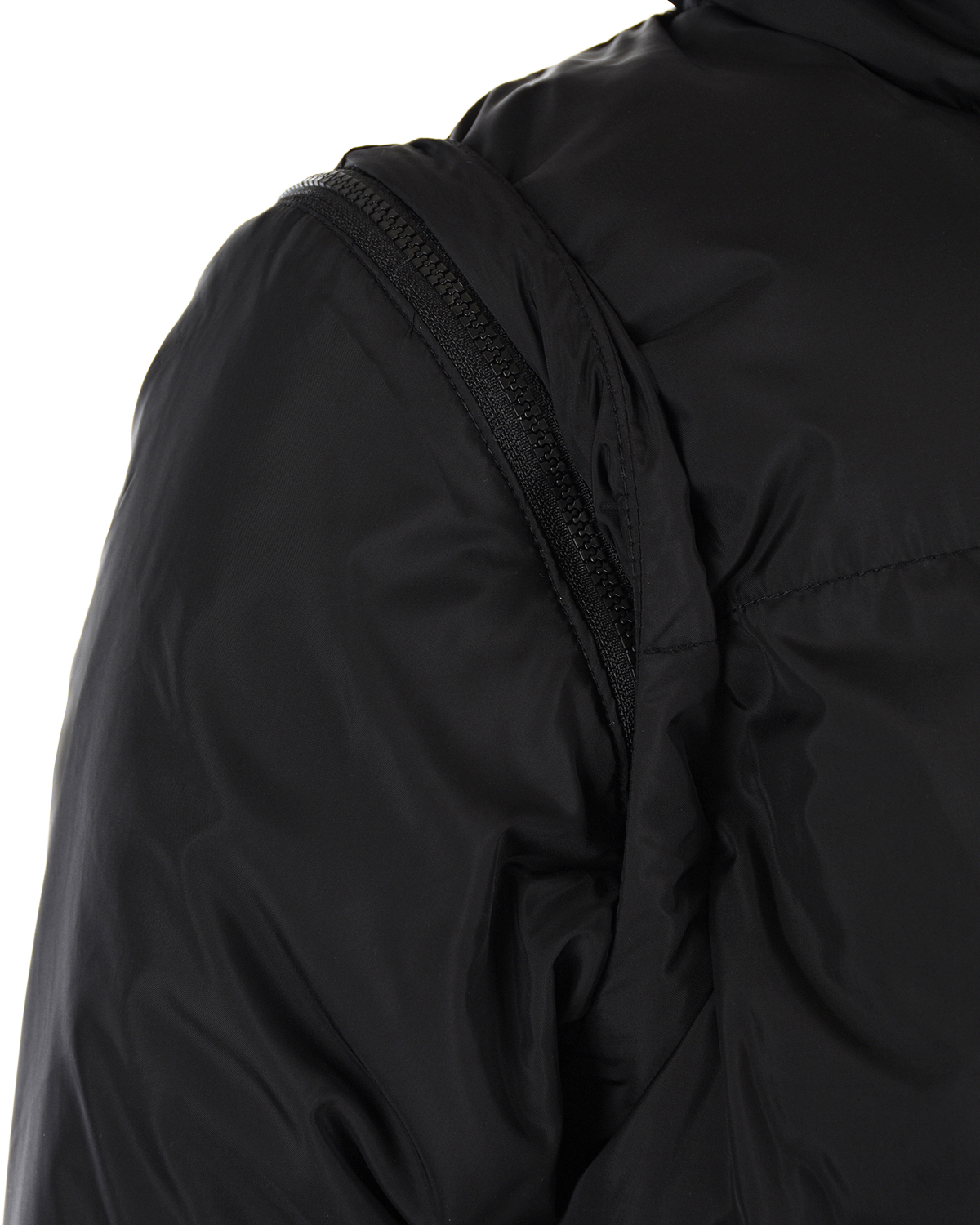 Двухсторонняя черно-белая куртка DKNY детская, размер 152, цвет мультиколор - фото 10