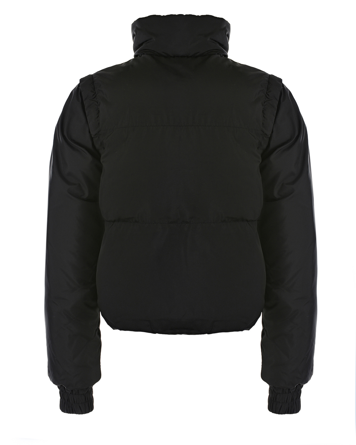 Двухсторонняя черно-белая куртка DKNY детская, размер 152, цвет мультиколор - фото 3