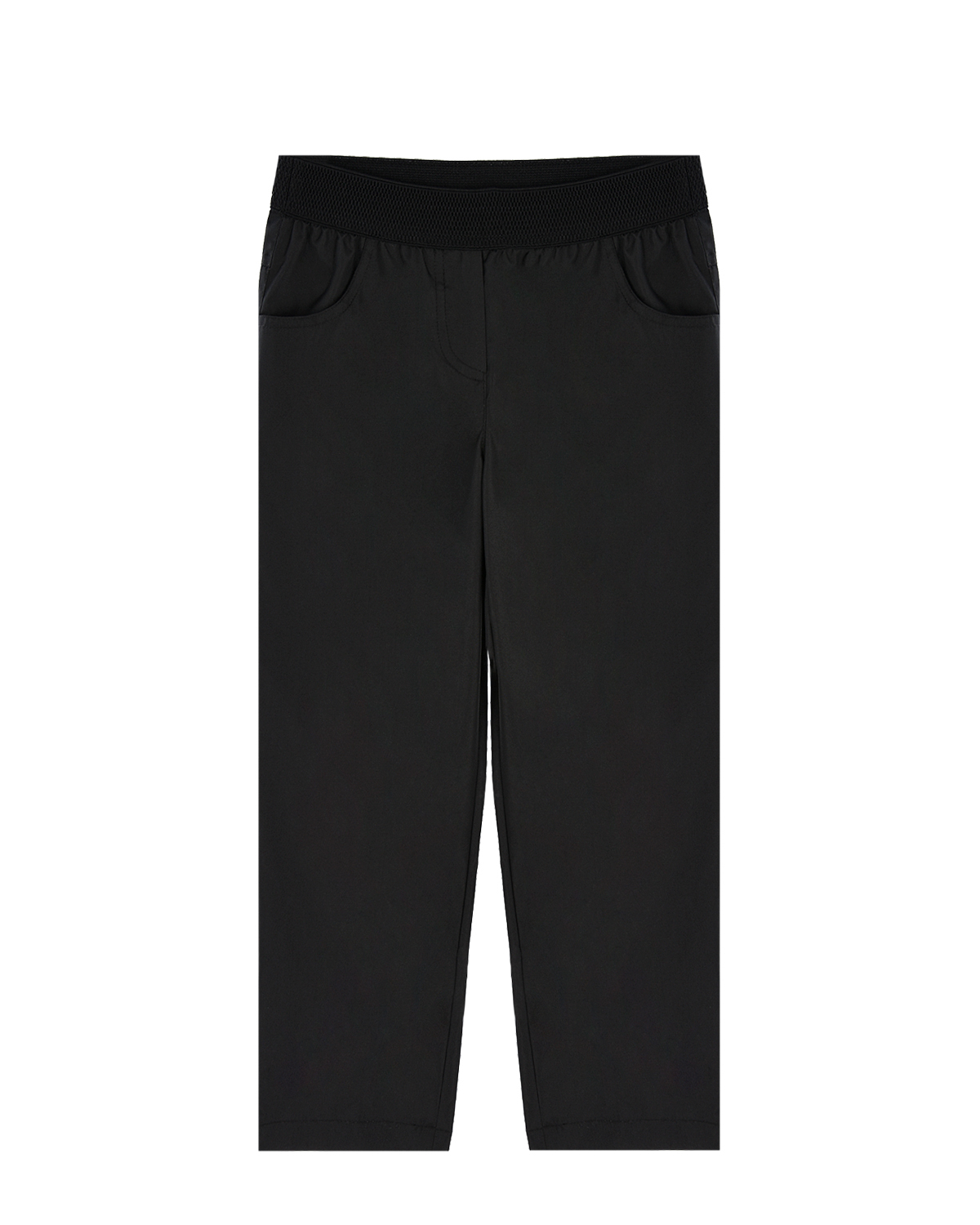 Черные утепленные брюки Dan Maralex детские, размер 116, цвет черный