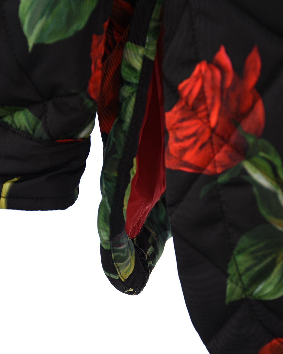 Куртка с принтом "розы" Dolce&Gabbana детская, размер 98, цвет мультиколор - фото 5