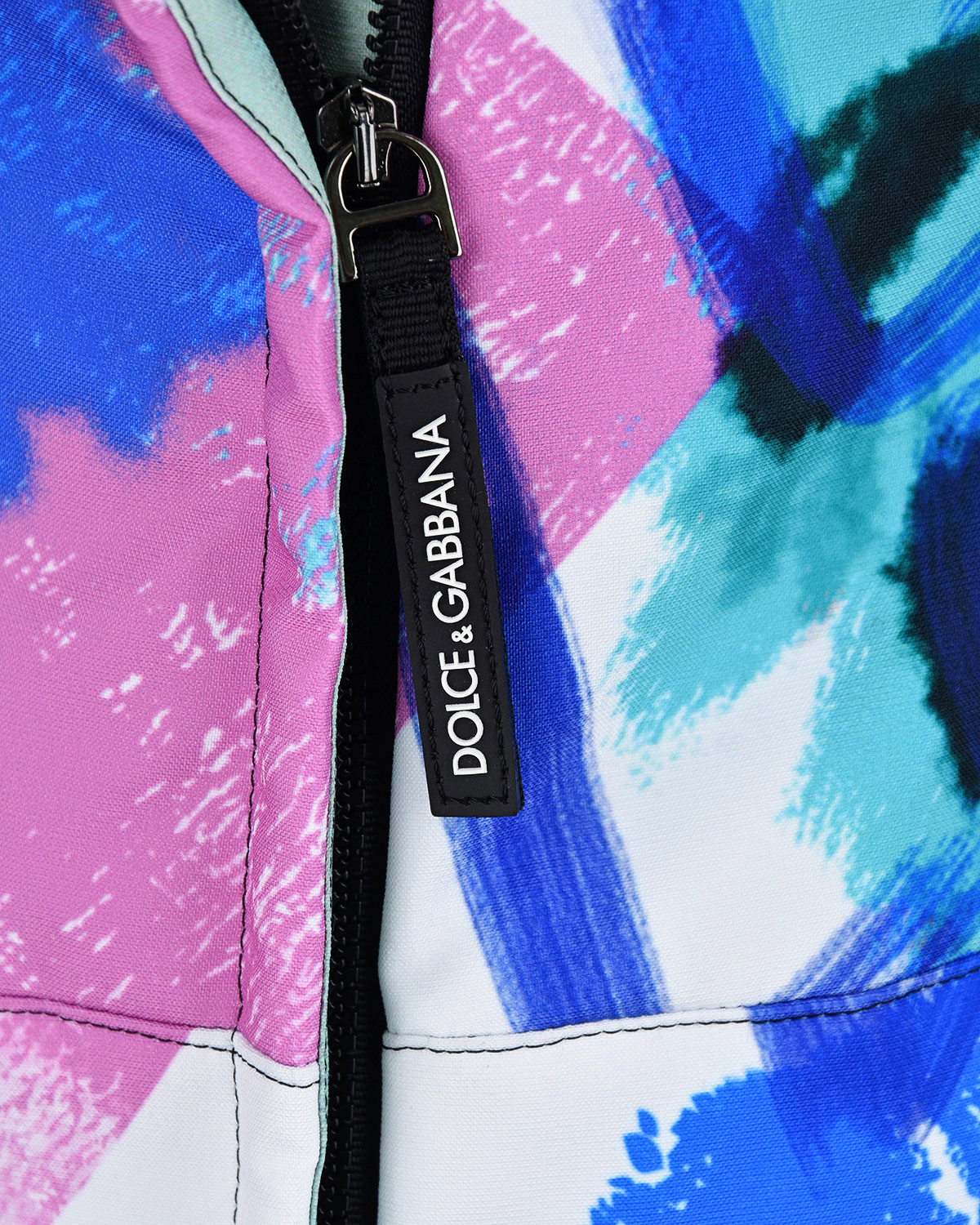 Полукомбинезон с принтом "граффити" Dolce&Gabbana детский, размер 98, цвет мультиколор - фото 7