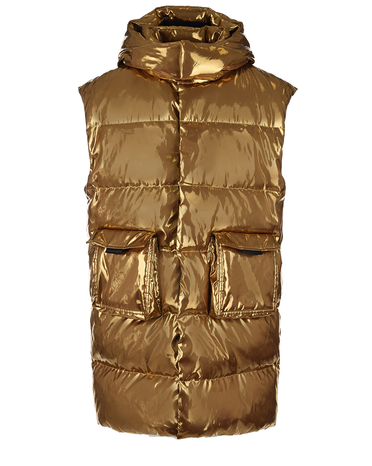 Пальто-трансформер бронзового цвета Dolce&Gabbana детское, размер 128 - фото 3