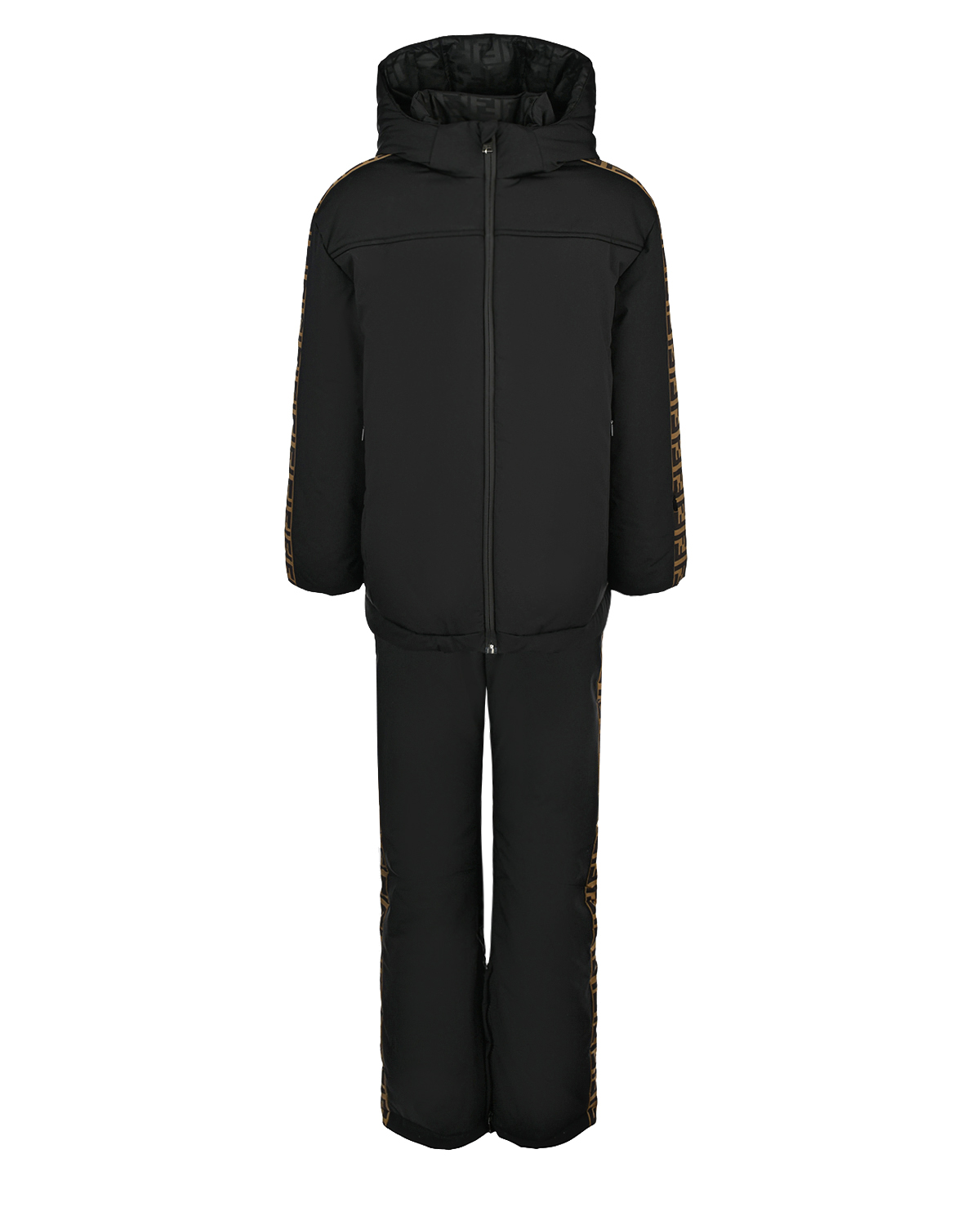 Комплект: куртка и брюки, черный Fendi детский, размер 140
