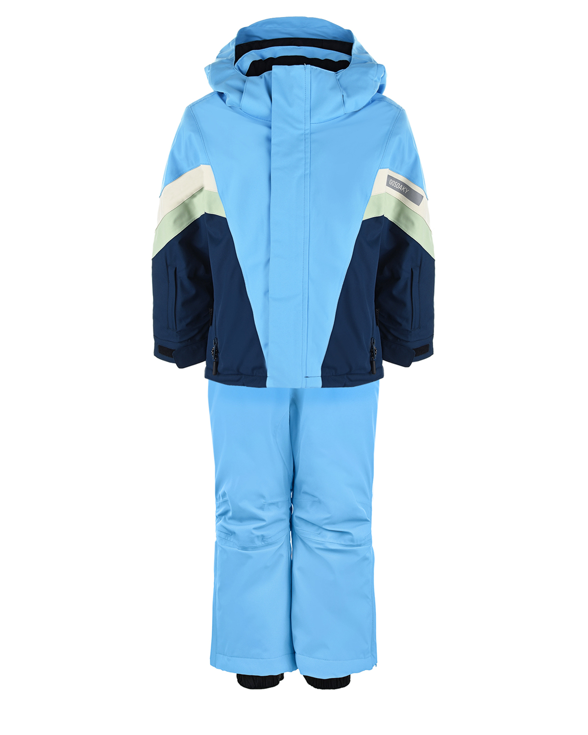 Комплект: куртка и брюки, голубой GOSOAKY детский, размер 104