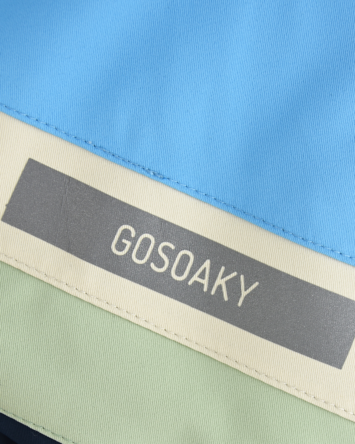 Комплект: куртка и брюки, голубой GOSOAKY детский, размер 104 - фото 9