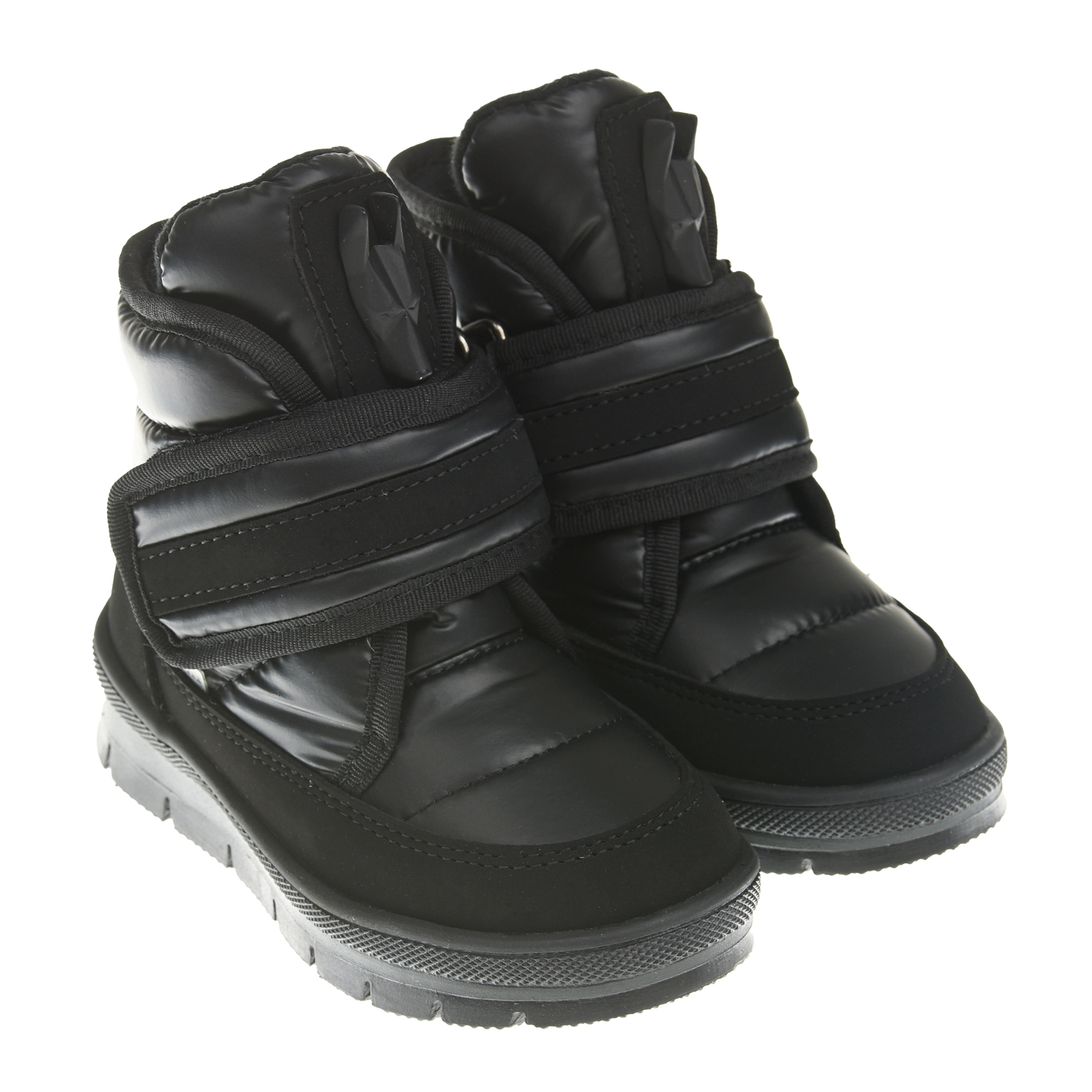 Черные мембранные сапоги Jog Dog детские, размер 24, цвет черный