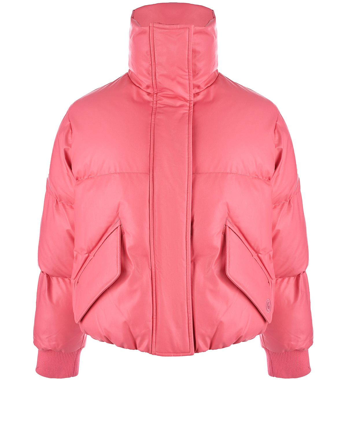 Короткая куртка цаета фуксии MM6 Maison Margiela детская, размер 152, цвет нет цвета - фото 1