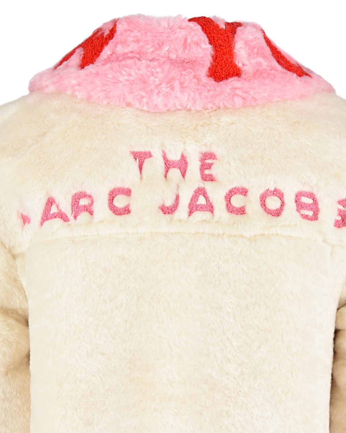 Куртка из эко-меха Marc Jacobs (The) детская, размер 140, цвет белый Куртка из эко-меха Marc Jacobs (The) детская - фото 4