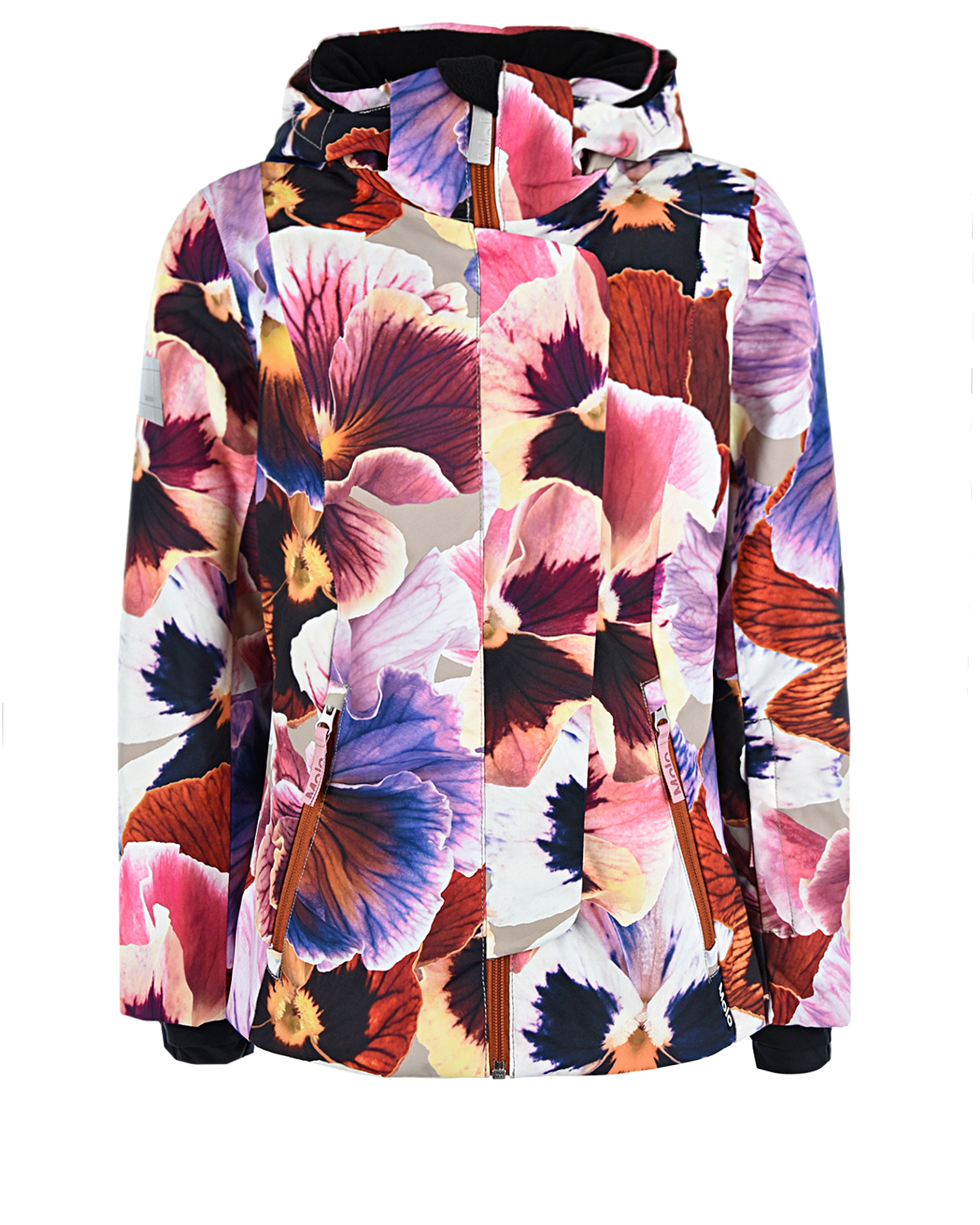 Куртка softshell Giant Floral Molo детская, размер 140, цвет мультиколор - фото 1