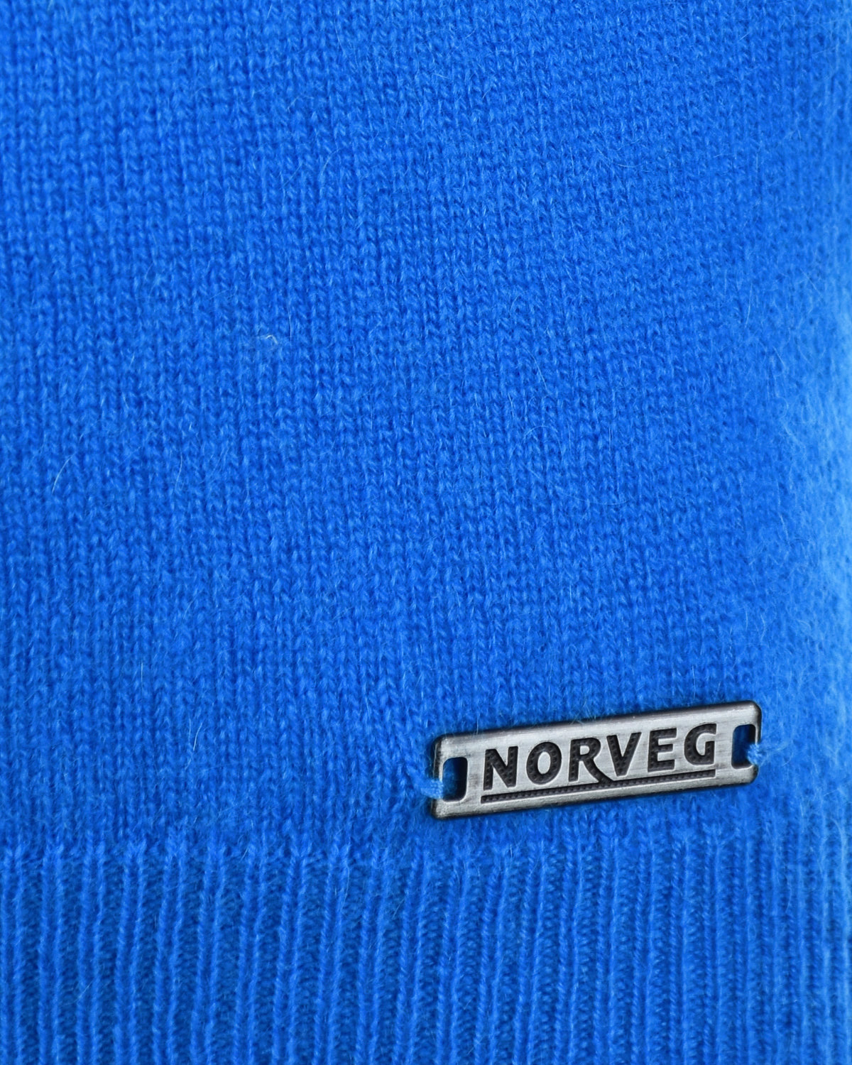 Синяя водолазка из кашемира Norveg детская, размер 80, цвет синий - фото 3