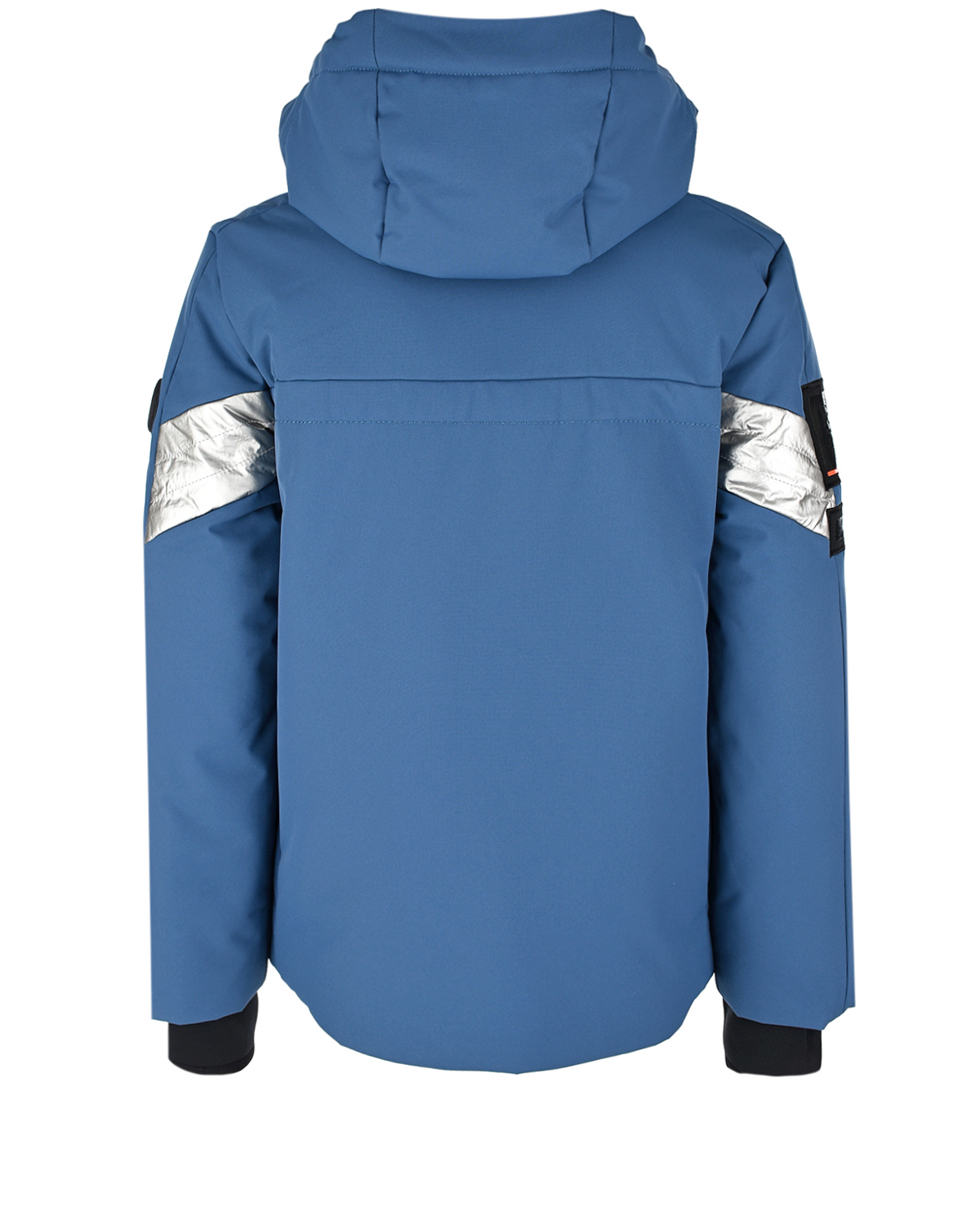 Синяя куртка со светоотражающей вставкой Poivre Blanc детская, размер 164, цвет синий - фото 2