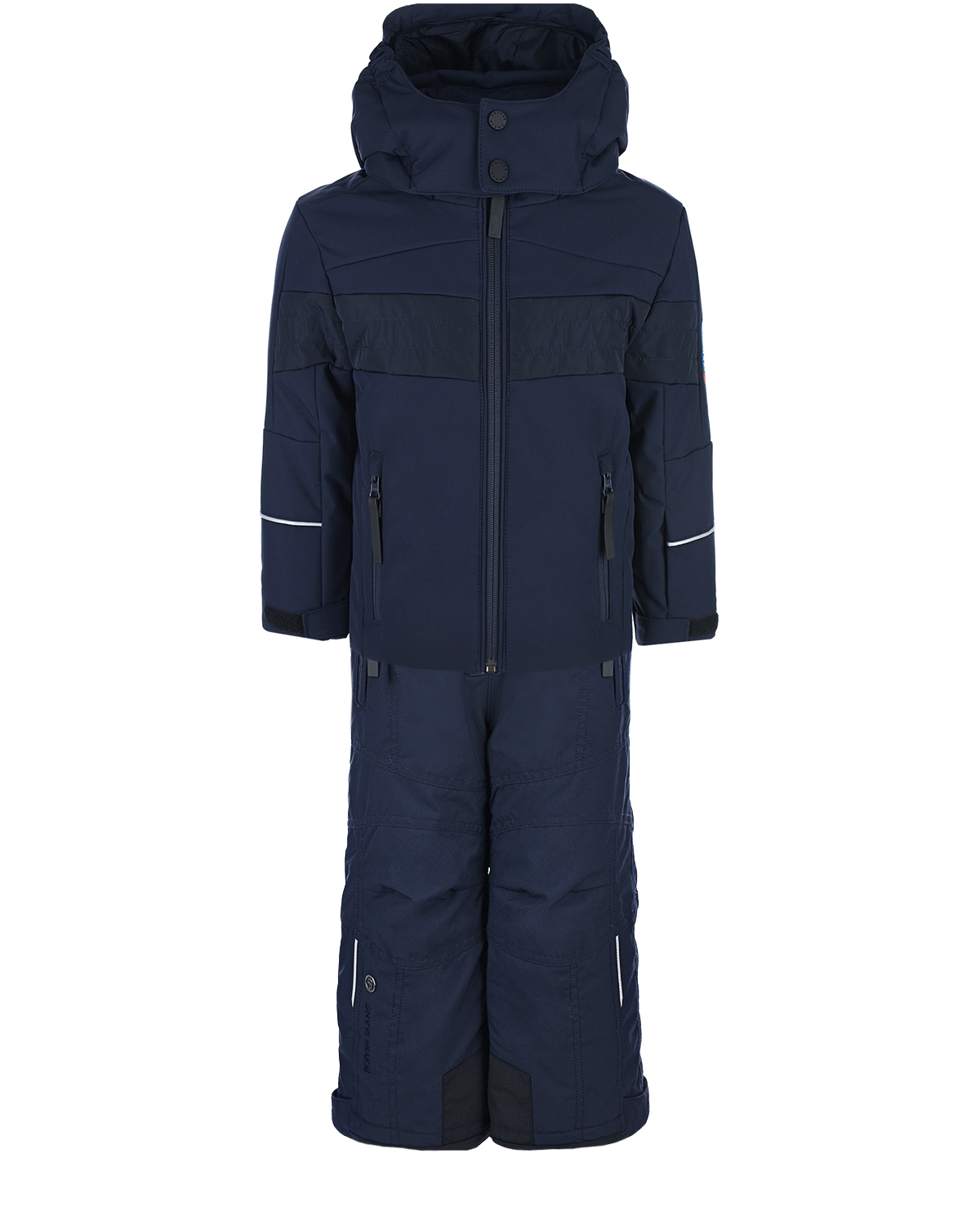 Темно-синий комплект: куртка и полукомбинезон Poivre Blanc детское, размер 104, цвет нет цвета - фото 1