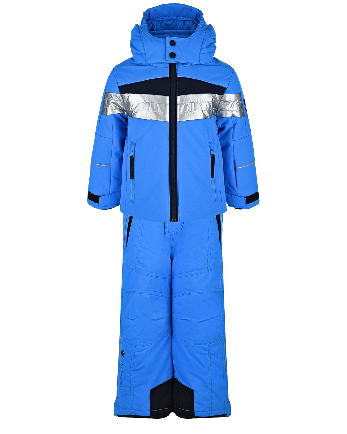 Комплект: куртка и полукомбинезон, голубой Poivre Blanc детский, размер 122