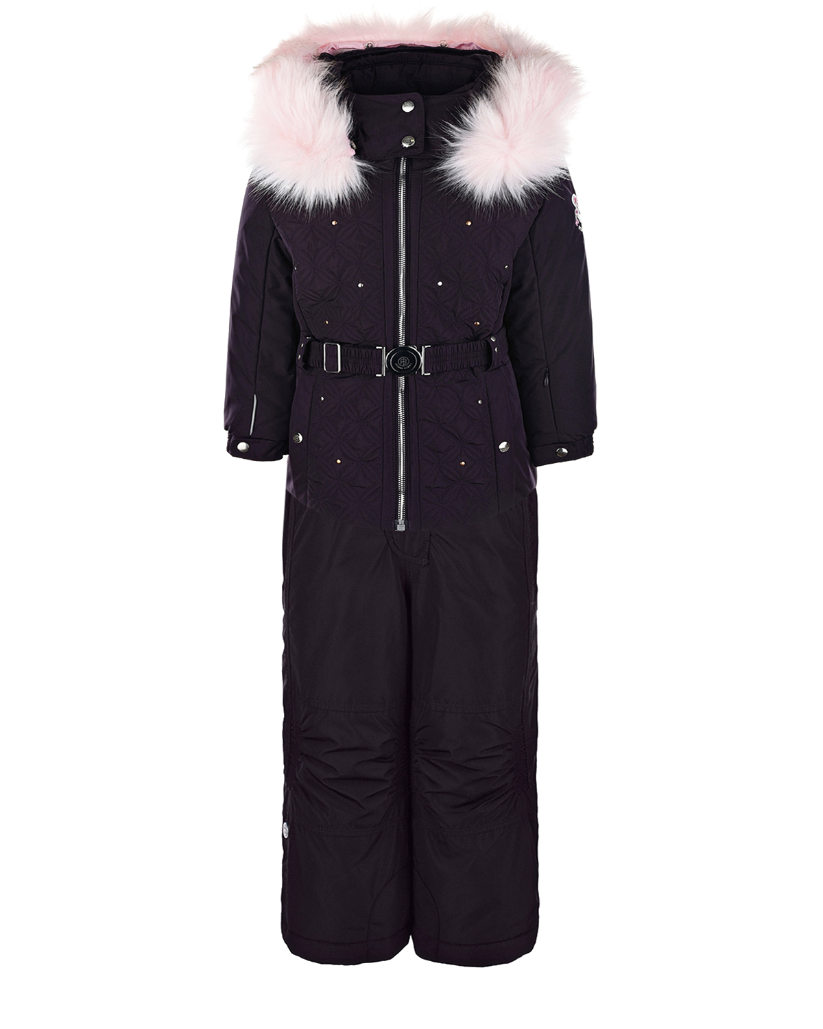 Комплект: куртка и полукомбинезон, фиолетовый Poivre Blanc детский, размер 104 - фото 1