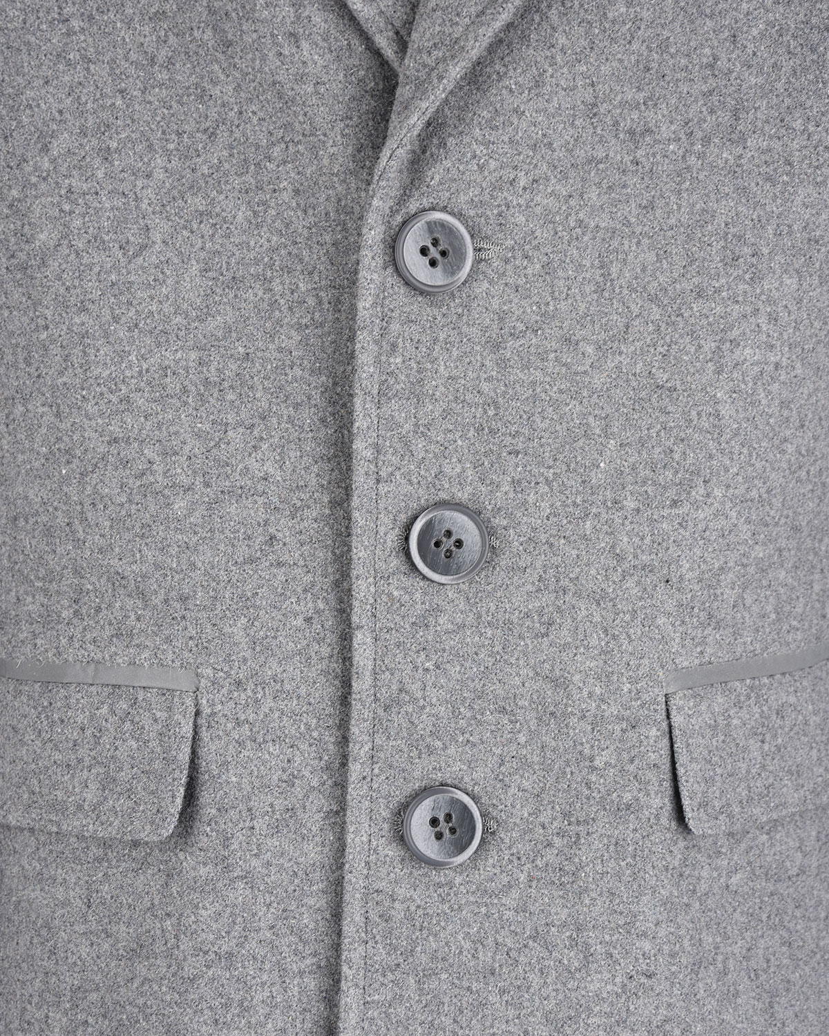 Серое пальто с капюшоном Prairie детское, размер 140, цвет серый - фото 4