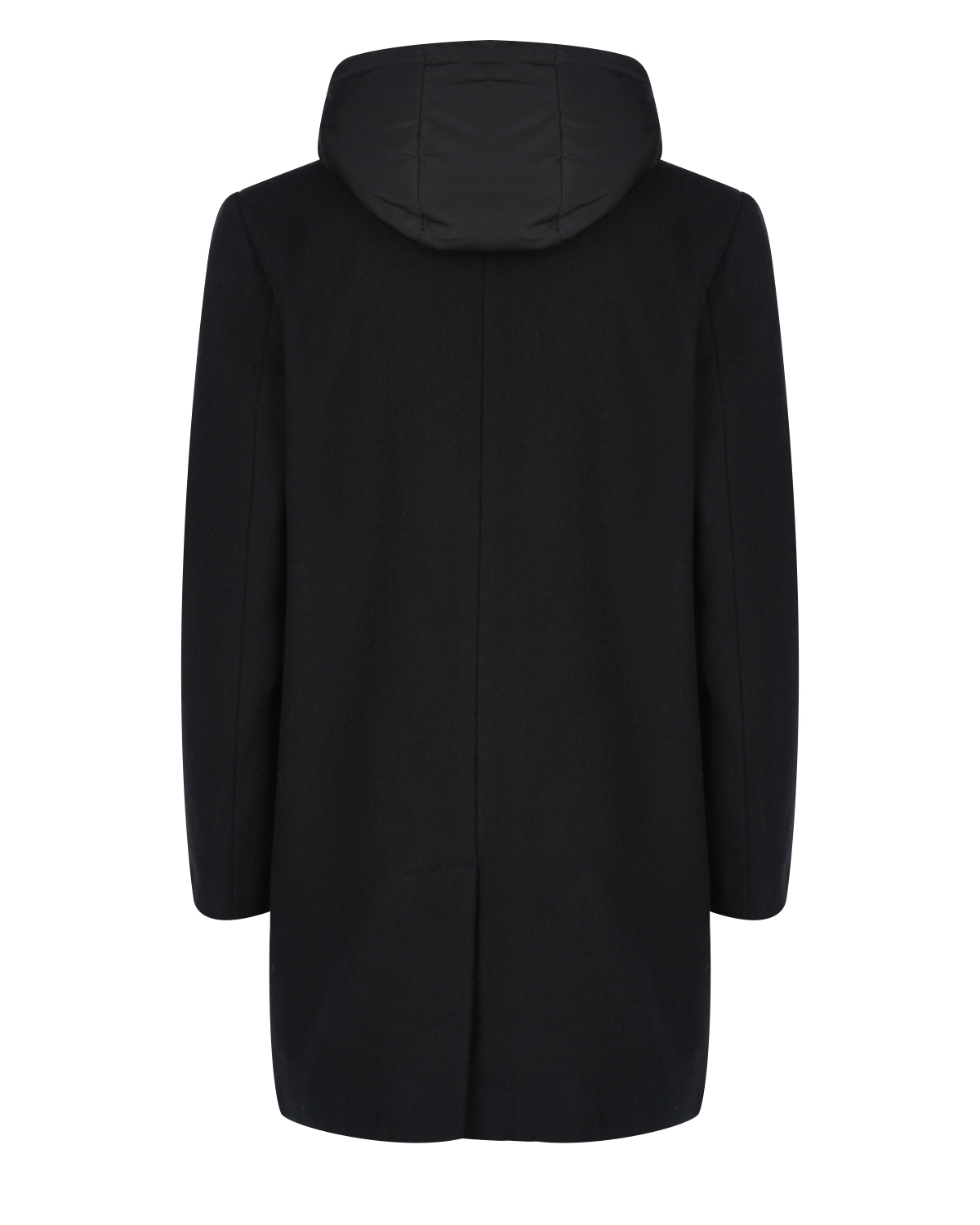 Черное пальто с капюшоном Antony Morato детское, размер 128, цвет черный - фото 2