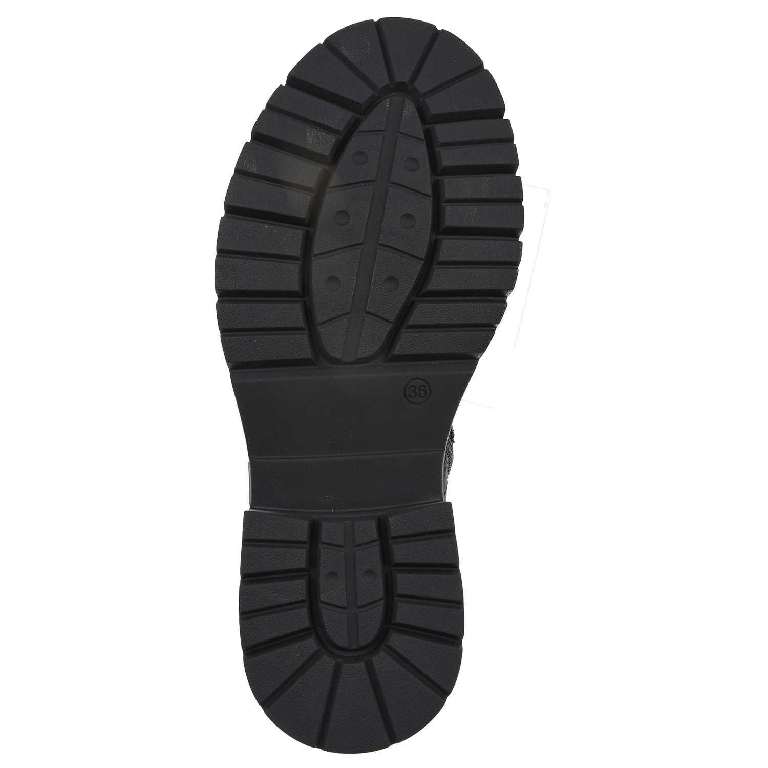 Высокие черные ботинки на толстой подошве в тон Bikkembergs детские, размер 31, цвет черный - фото 5