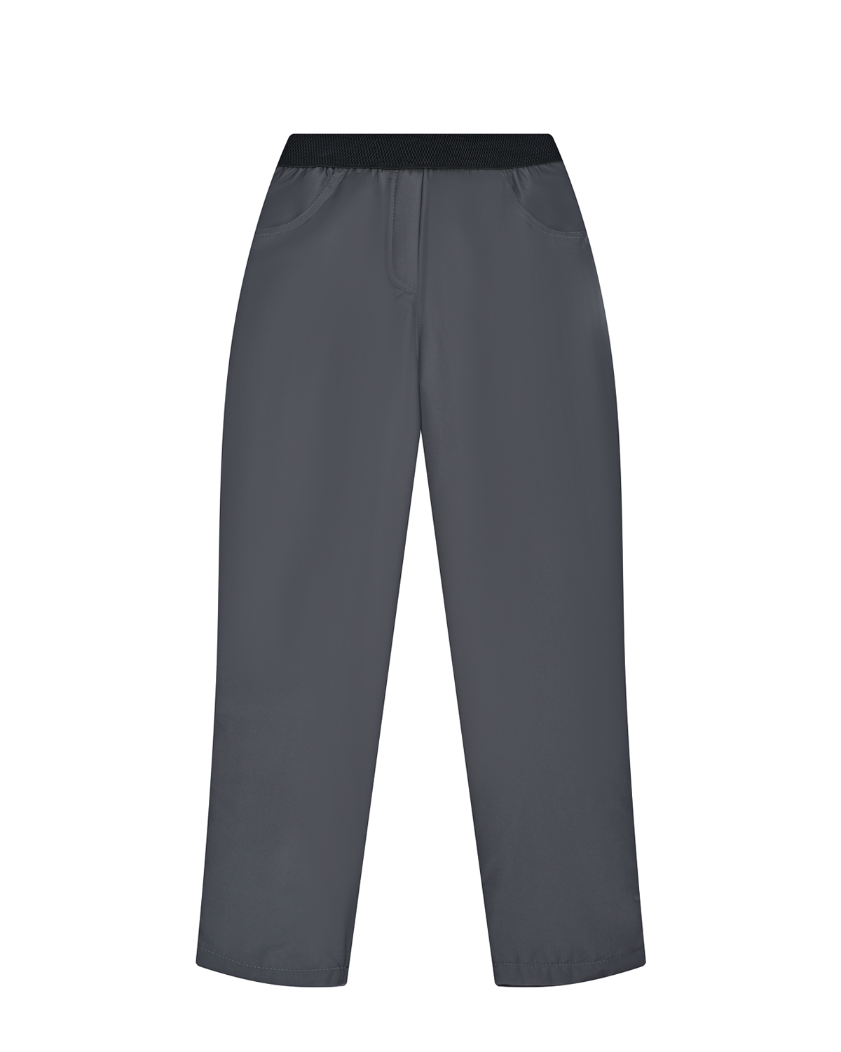 Серые утепленные брюки Dan Maralex детские, размер 116, цвет серый