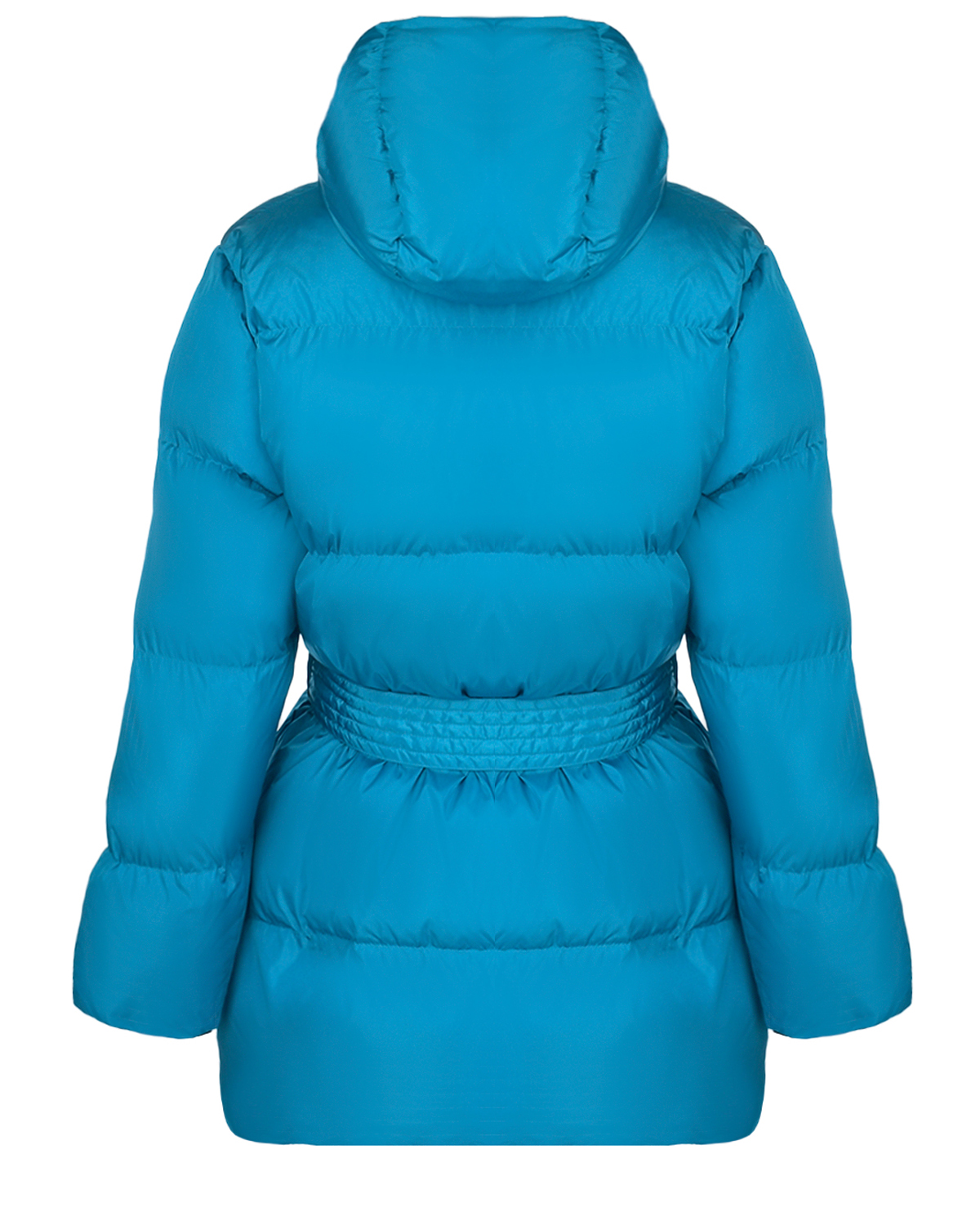 Синяя куртка с капюшоном Dsquared2 детская, размер 164, цвет синий - фото 2