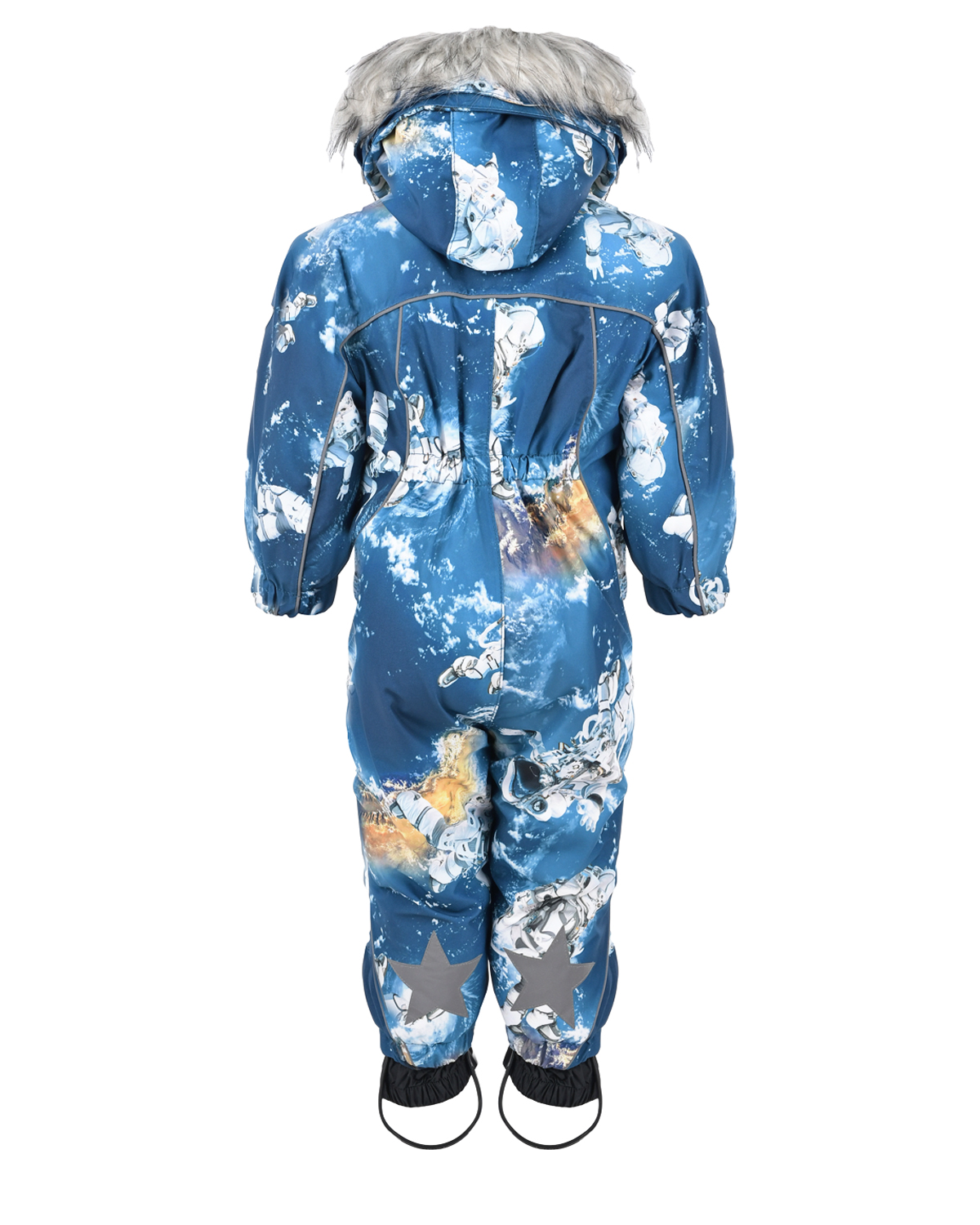 Комбинезон Pyxis Fur Astronauts Molo детский, размер 98, цвет синий - фото 2