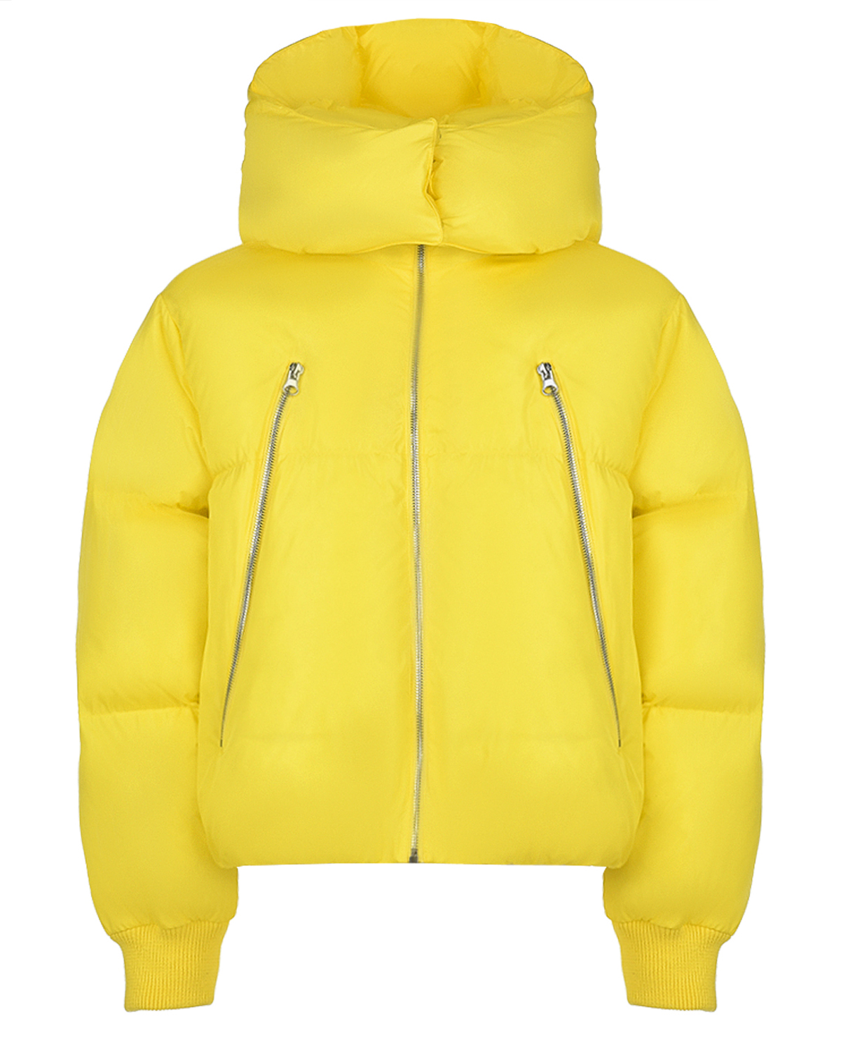 Укороченная желтая куртка MM6 Maison Margiela детская