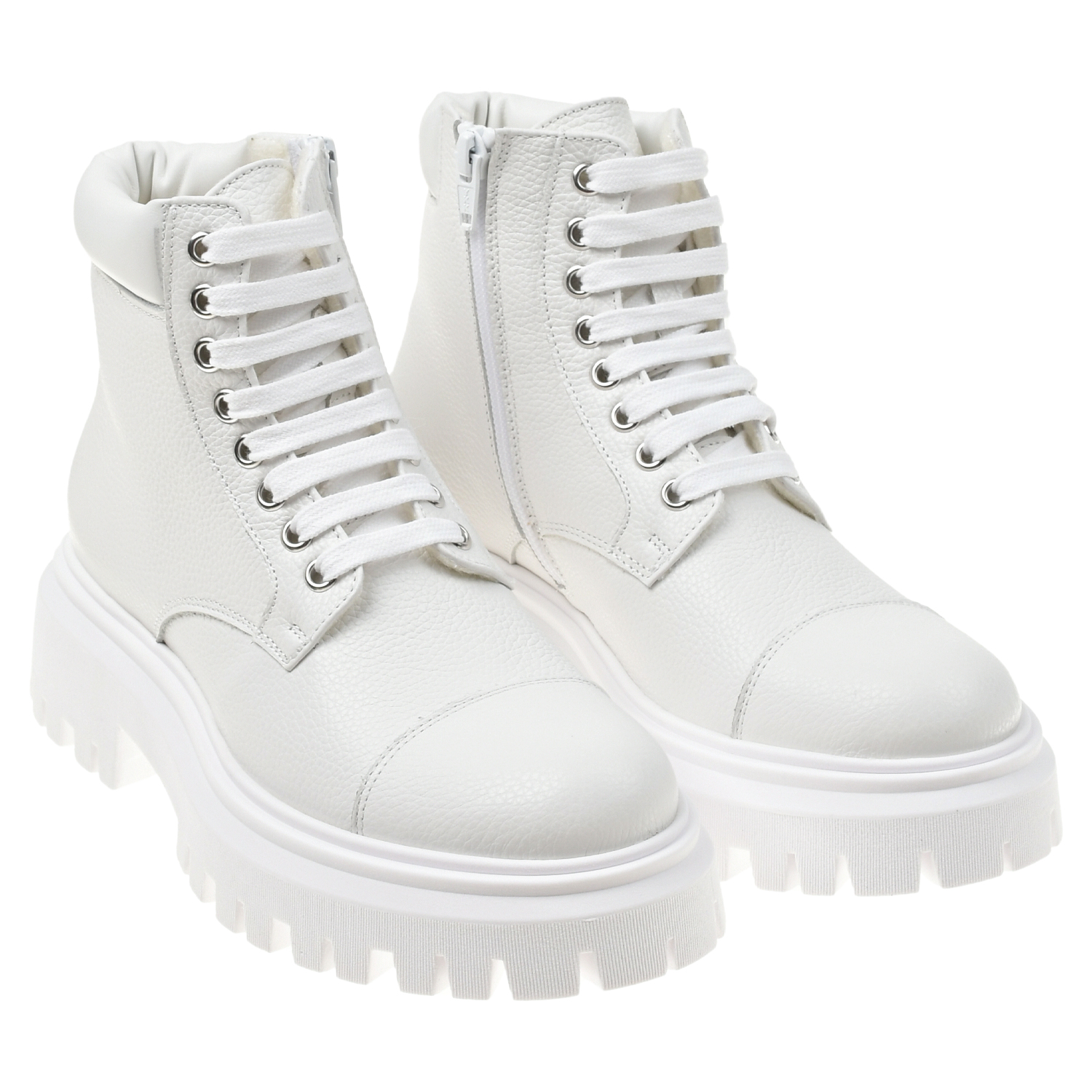 Белые ботинки с флисовой подкладкой Missouri детские, размер 34, цвет белый