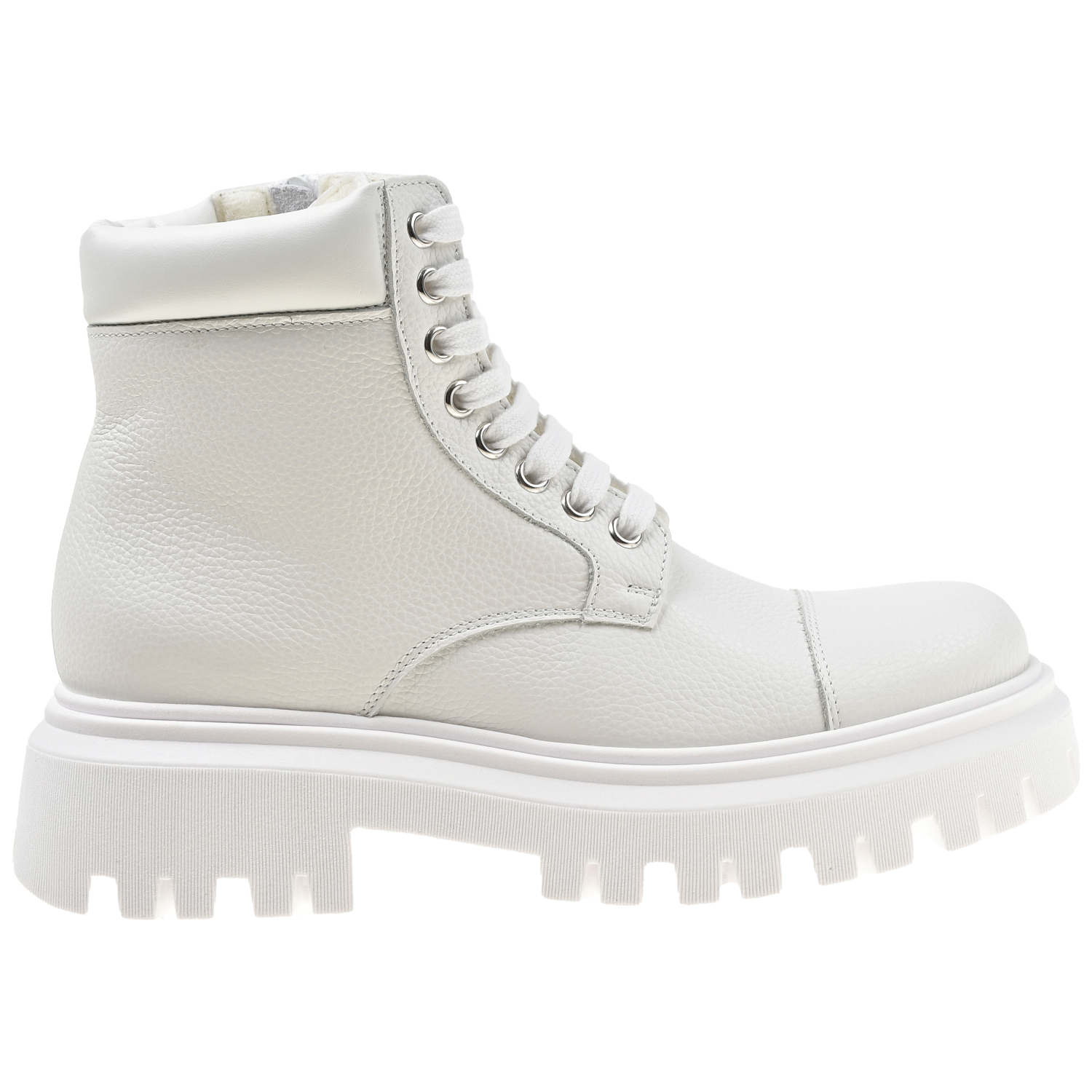 Белые ботинки с флисовой подкладкой Missouri детские, размер 34, цвет белый - фото 2