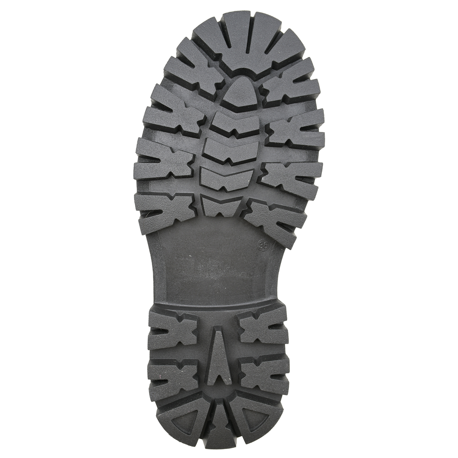 Черные кожаные ботинки с флисовой подкладкой Moschino детские, размер 33, цвет черный - фото 6