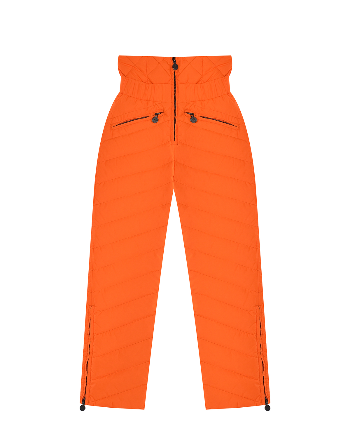 Утепленные оранжевые брюки Naumi детские, размер 128, цвет оранжевый - фото 1