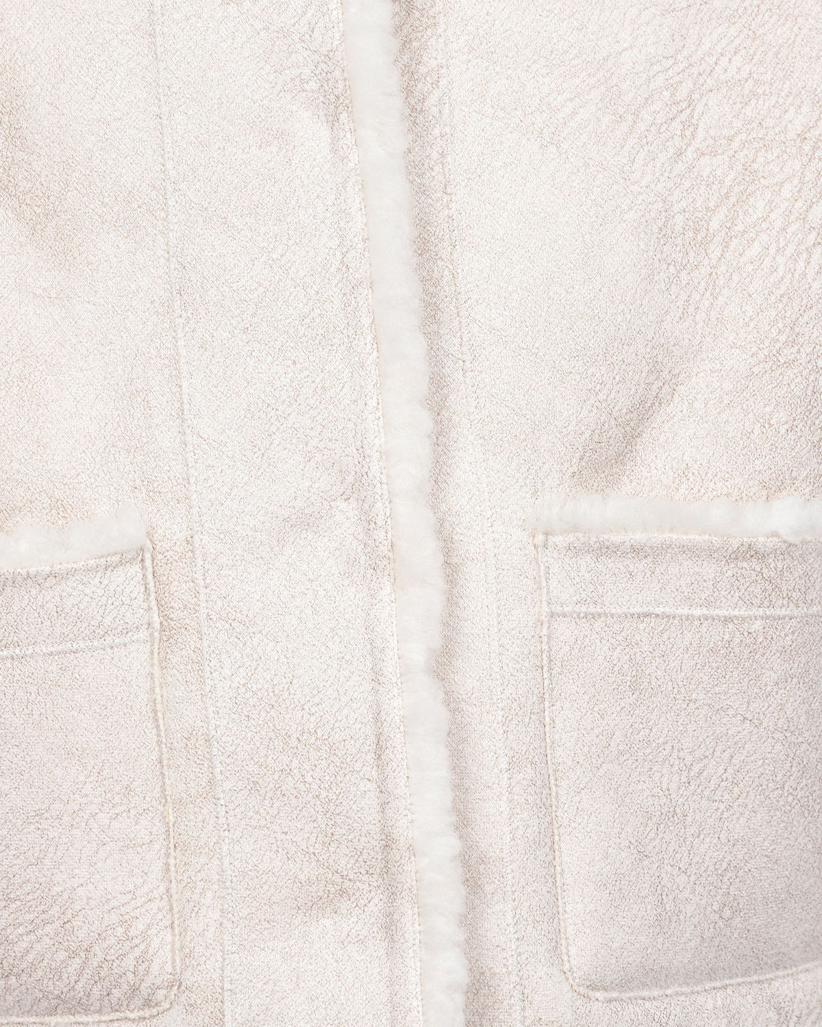 Двусторонняя куртка кремового цвета TWINSET детская, размер 140 - фото 5