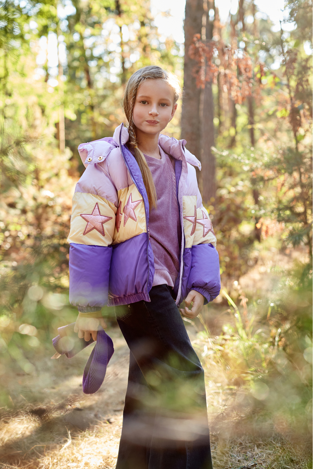 Куртка в стиле color block со звездами Scotch&Soda детская, размер 116, цвет мультиколор - фото 2