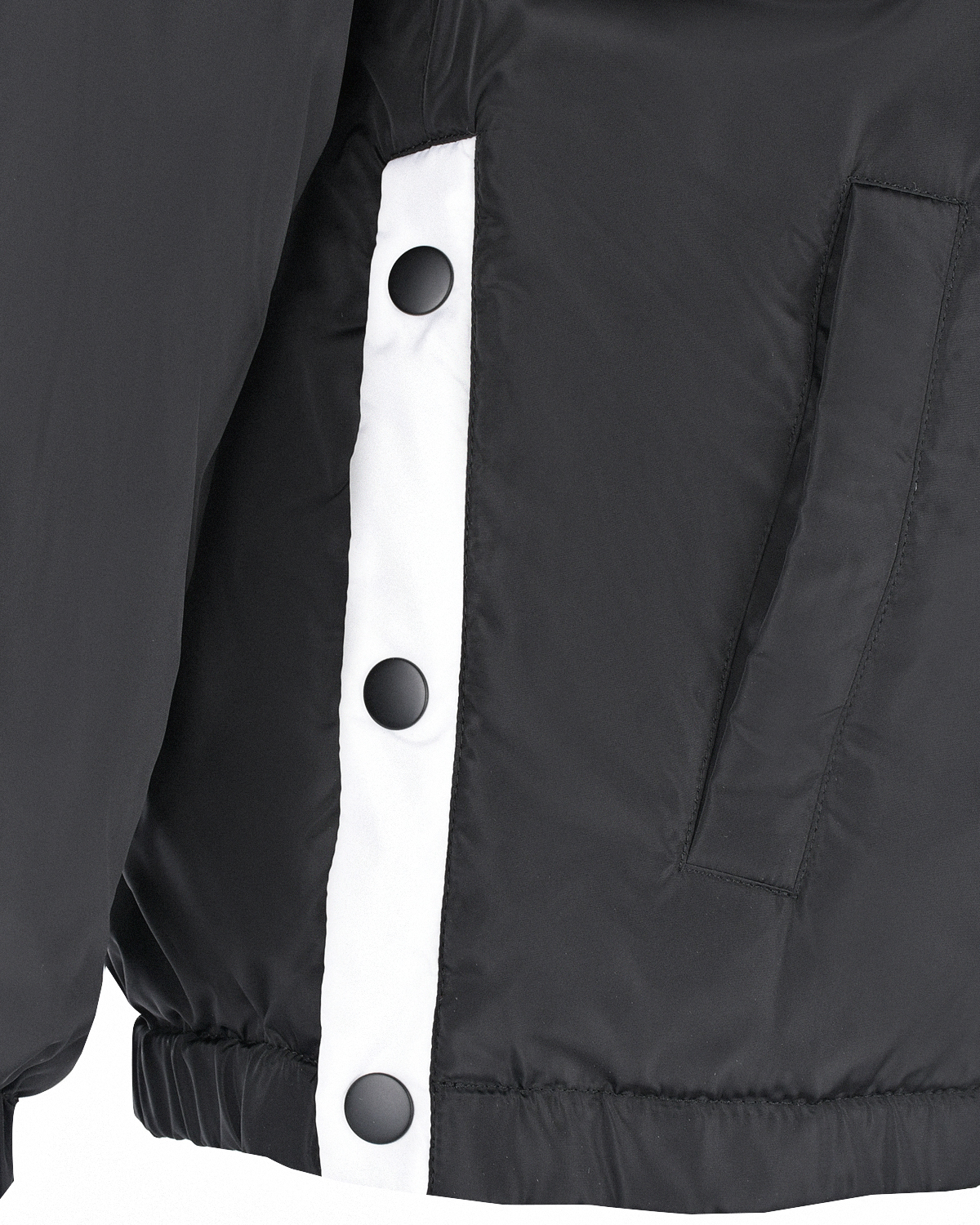 Черная куртка с крупным лого No. 21 детская, размер 152, цвет черный - фото 4