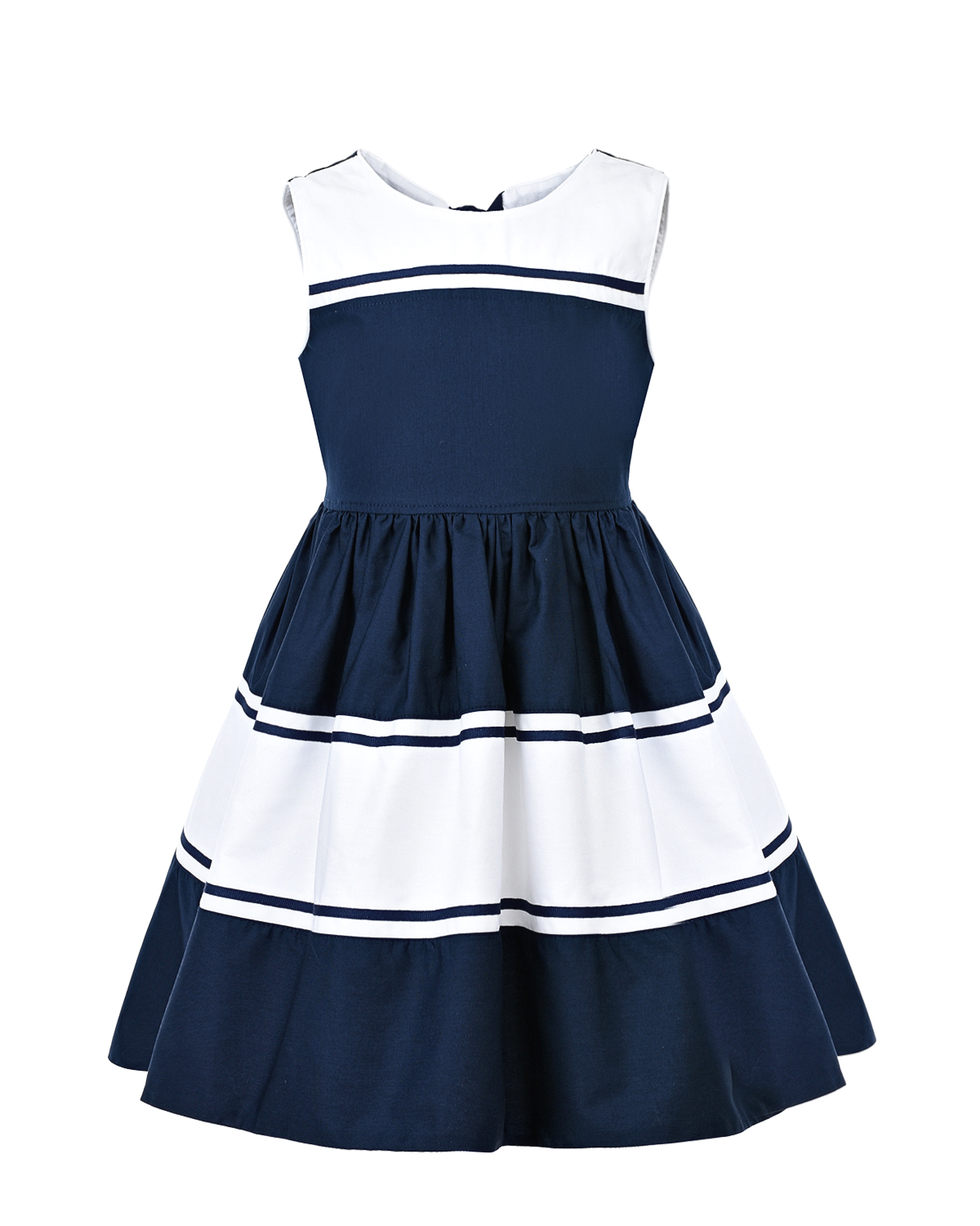 Платье с открытой спиной Aletta детское, размер 104, цвет синий - фото 1