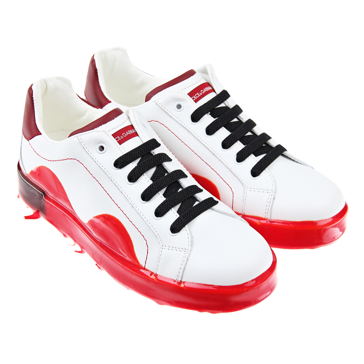 

Кеды с обливной подошвой Dolce&Gabbana детские, Белый, Кеды с обливной подошвой Dolce&Gabbana детские