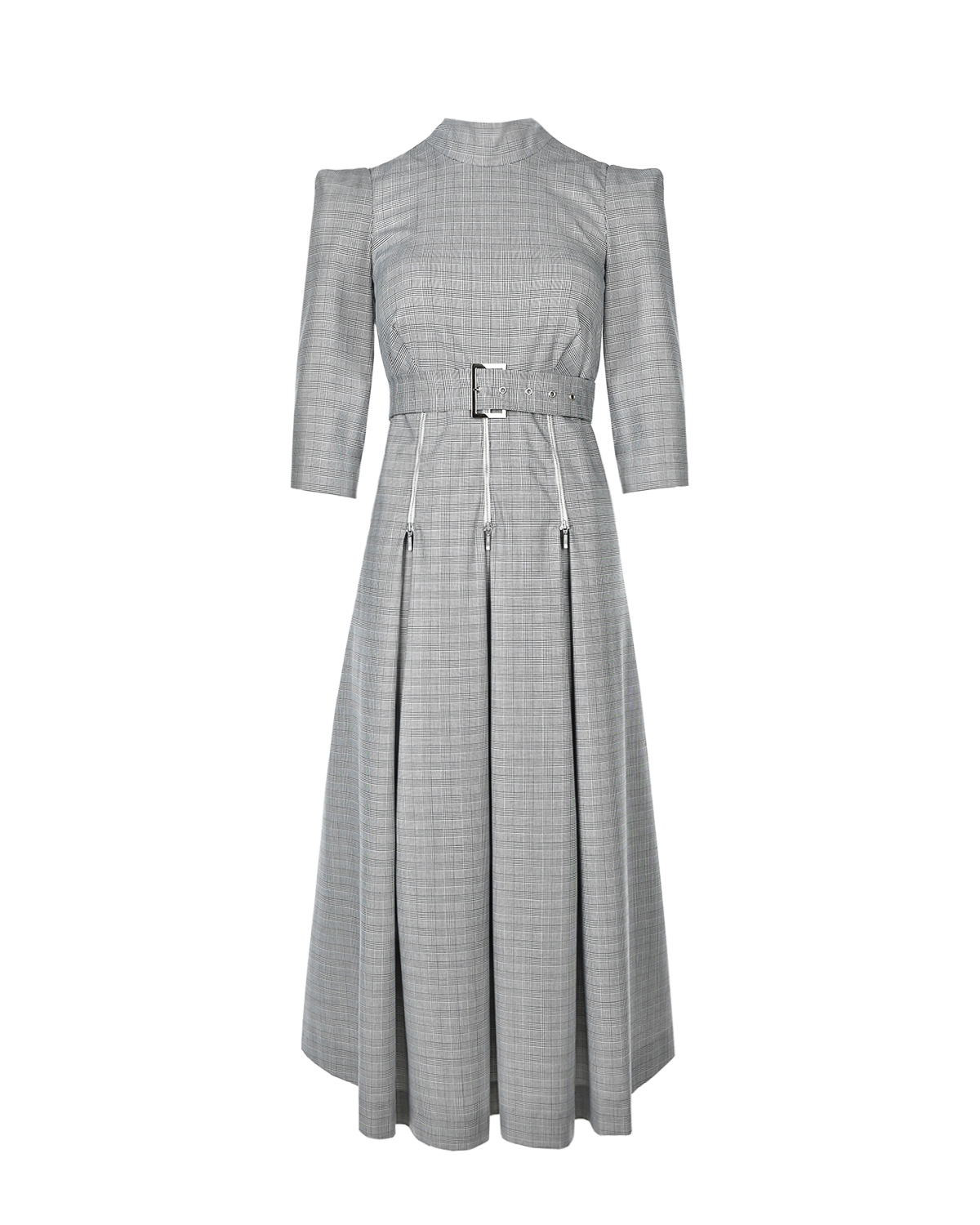 

Платье в черно-белую клетку для беременных Monamoon, Мультиколор, Платье в черно-белую клетку для беременных Monamoon